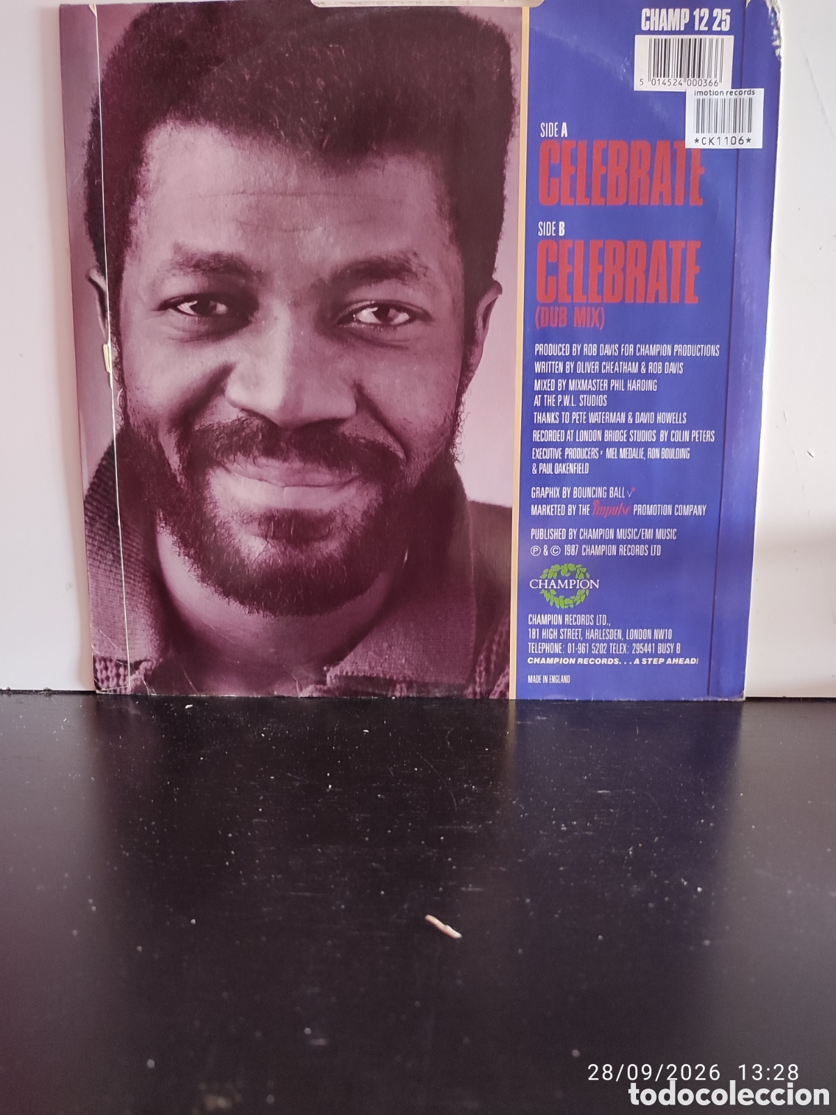 Discos de vinilo: Oliver Cheatham &ndash; Celebrate - Foto 2
