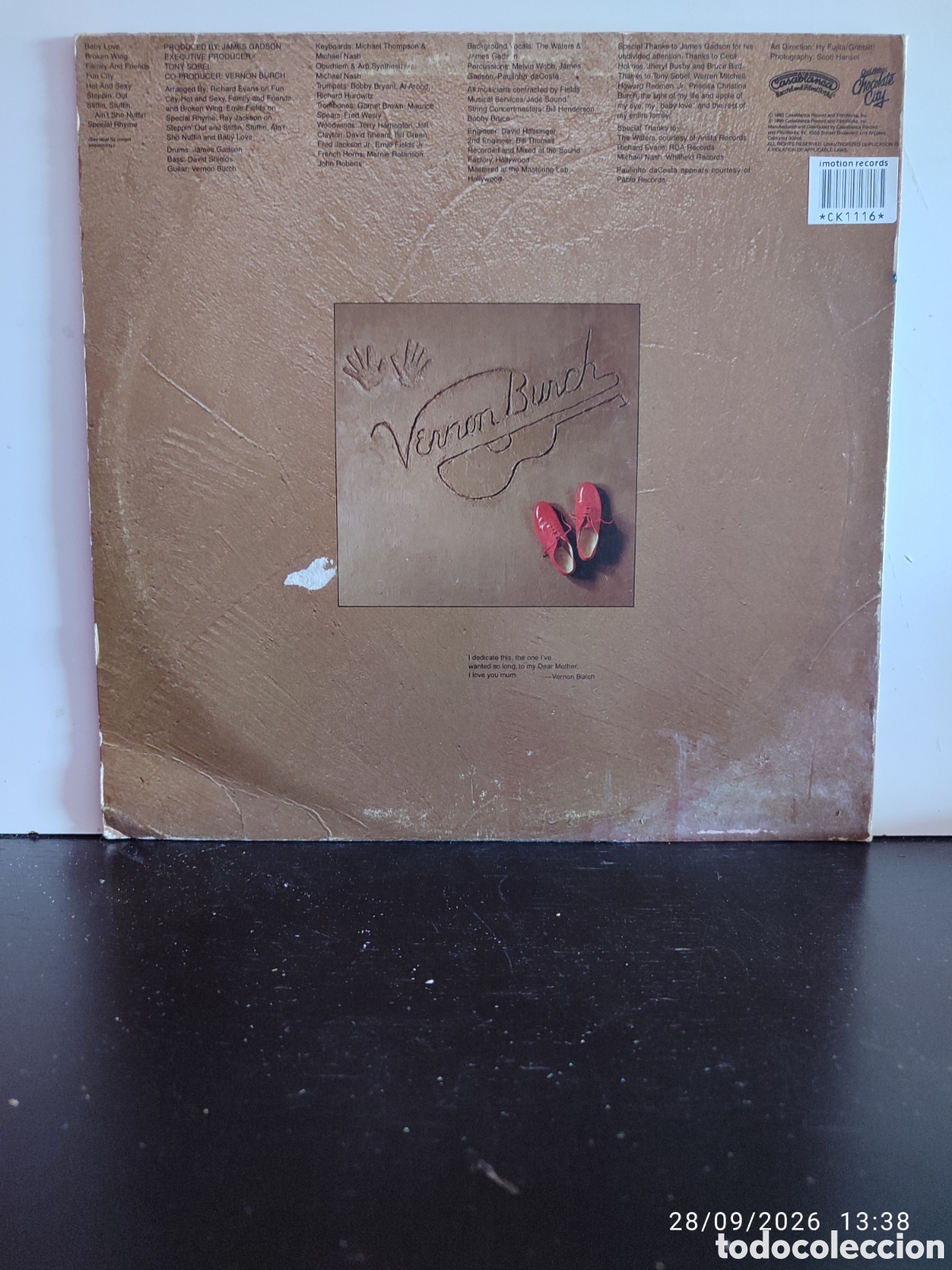 Discos de vinilo: Vernon Burch &ndash; Steppin Out - Foto 2