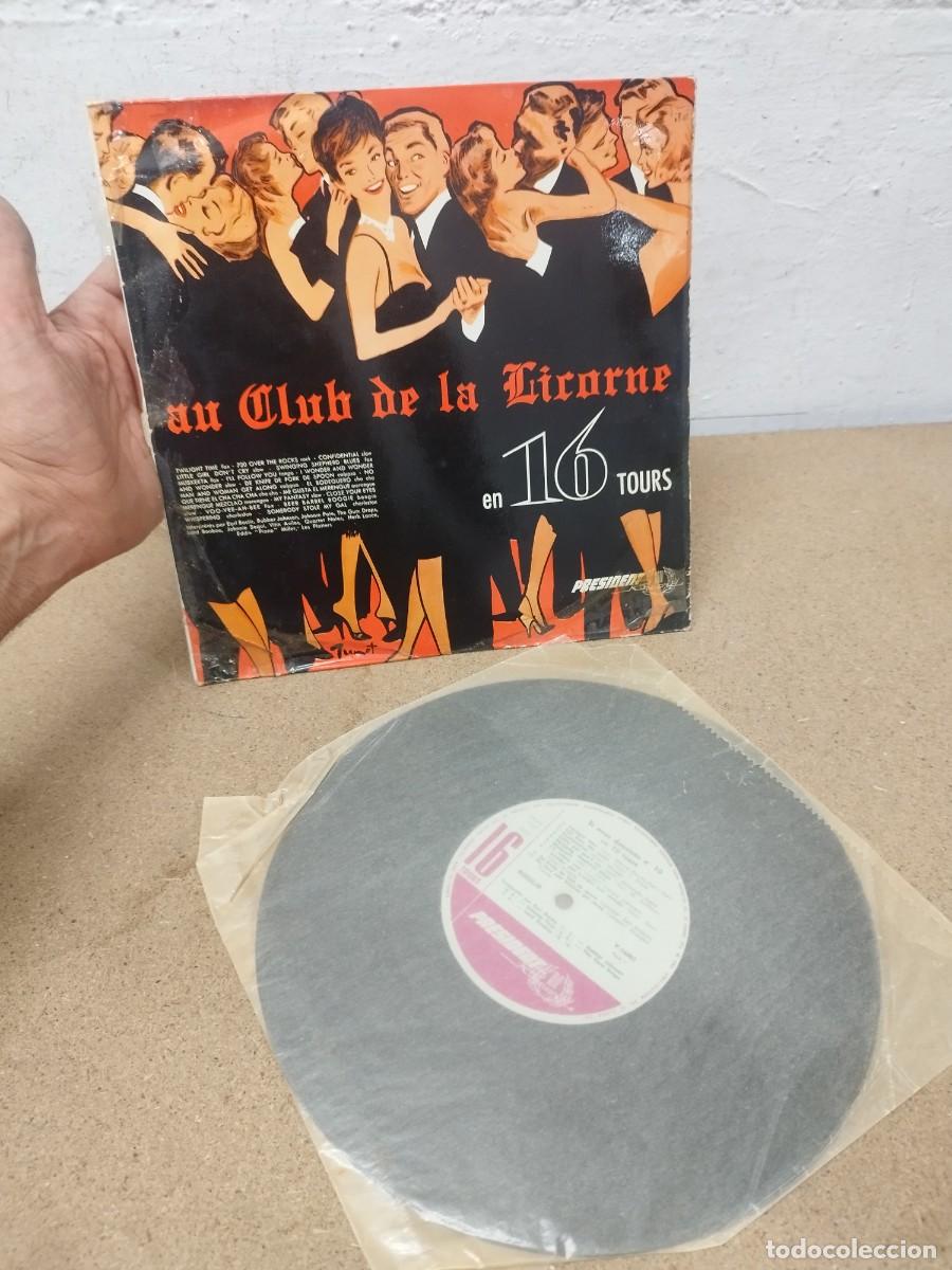 Discos de vinilo: Various &ndash; Si Nous Dansions En 16 Tours No 10 Au Club De La Licorne. Cha cha cha, bolero. Disco 10&rdquo;.