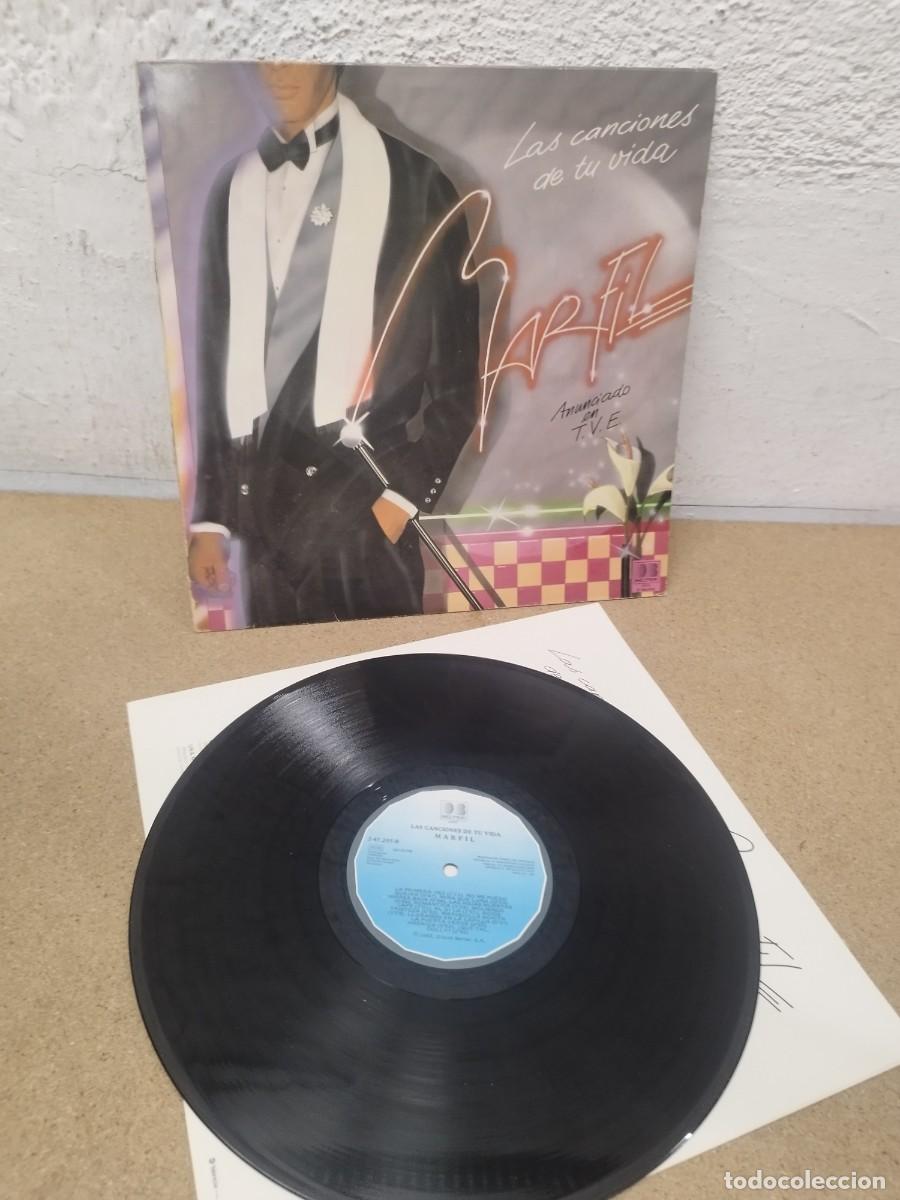 Discos de vinilo: Marfil, las canciones de tu vida. Vinilo lp. Disco en muy buen estado.