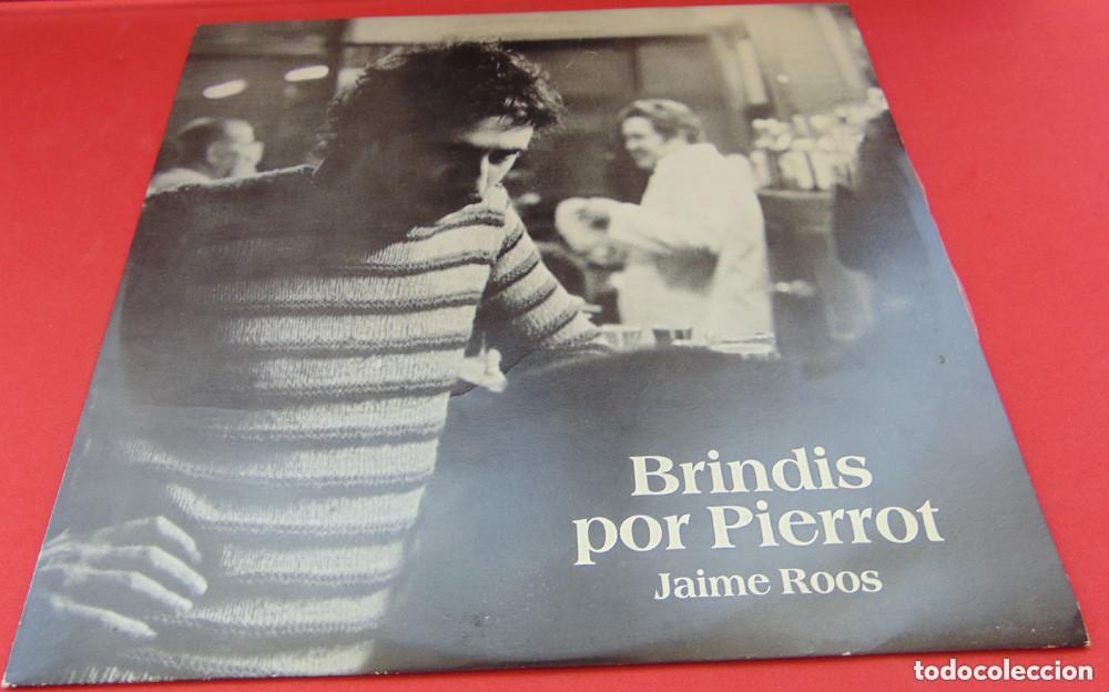 Vinyl records: JAIME ROOS &ndash; Brindis Por Pierrot - LP EDICION ORIGINAL DE 1985 CON EL INSERT