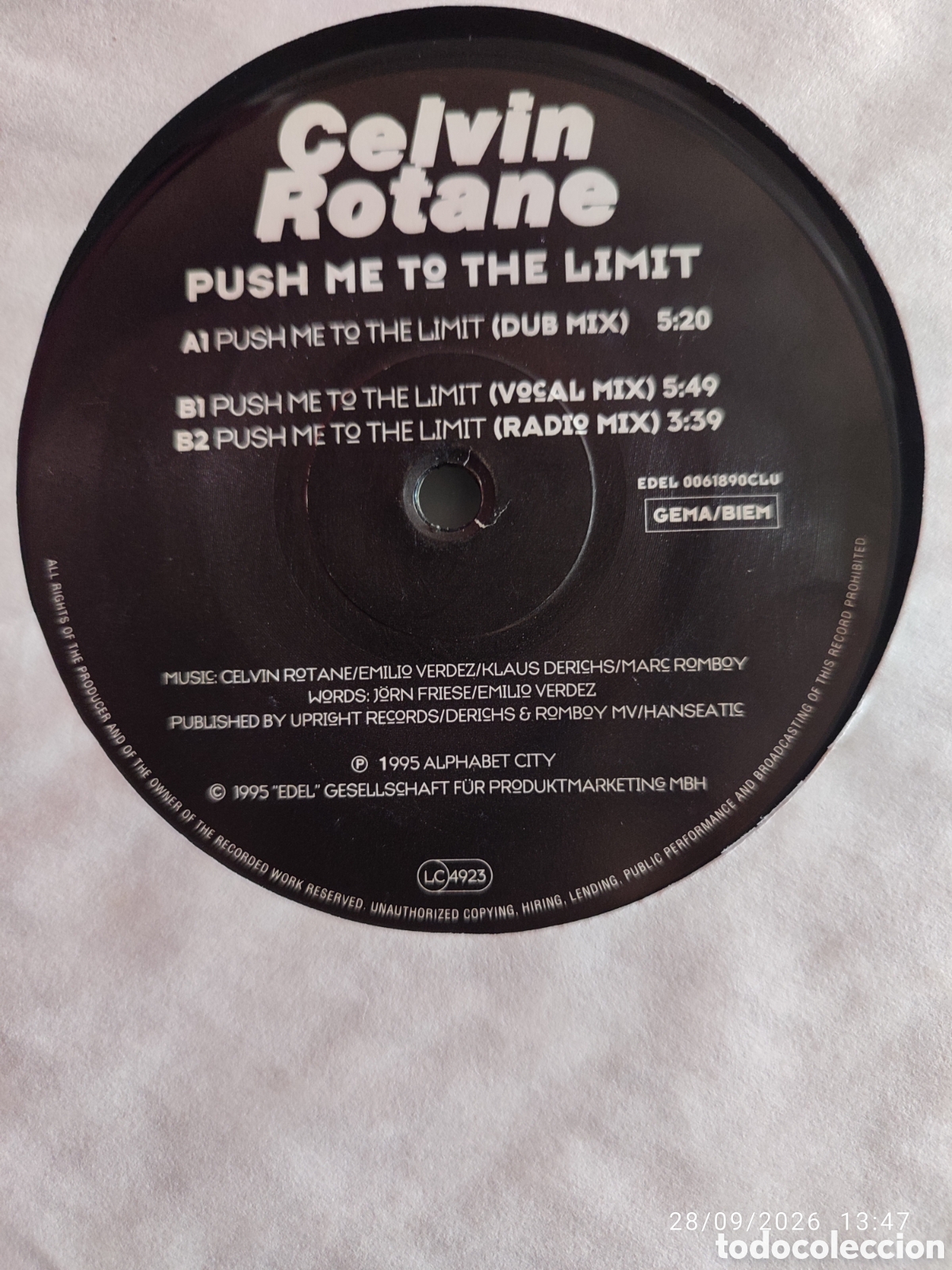 Discos de vinilo: Disco de vinilo ck1123