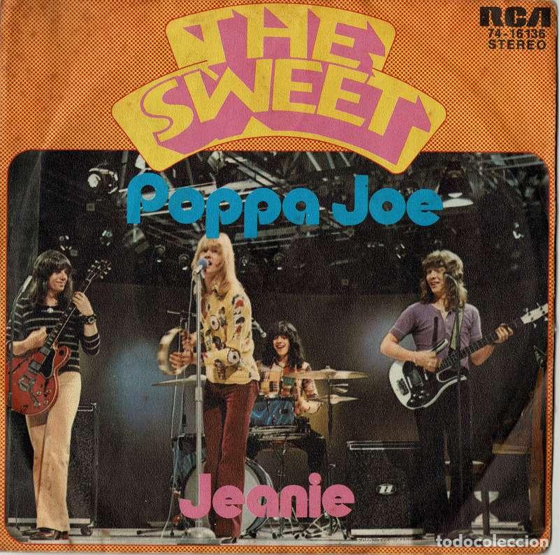 Discos de vinilo: Poppa Joe. Jeanie. Single - The Sweet