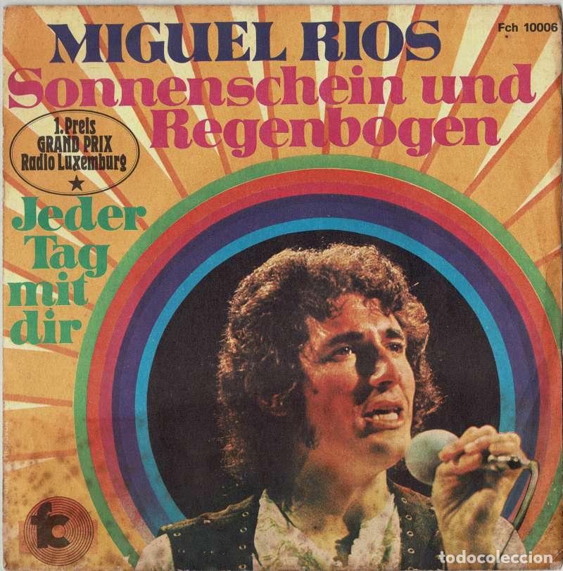 Discos de vinilo: Sonnenschein Und Regenbogen. Jeder Tag Mit Dir. Single - Miguel Rios