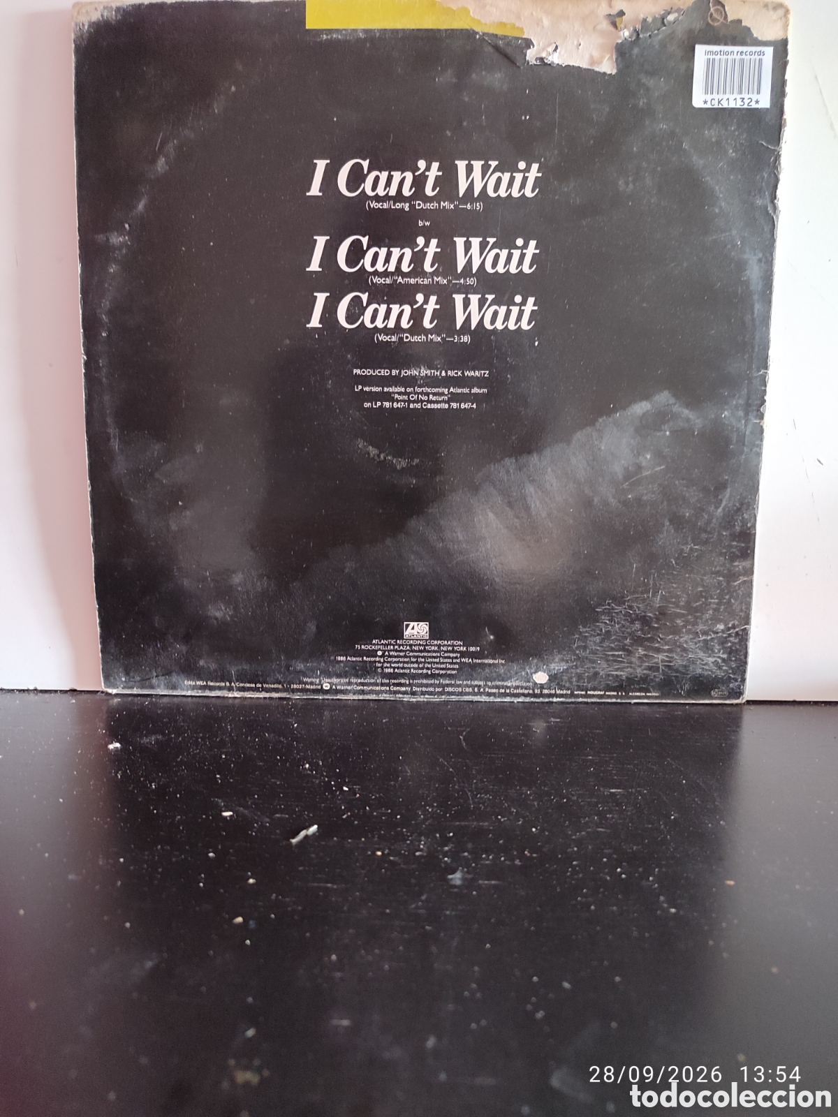 Discos de vinilo: Nu Shooz &ndash; I Cant Wait - Foto 2
