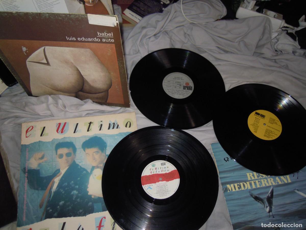 Discos de vinilo: LOTE LP AUTE BABEL, ULTIMO DE LA FILA...SERES Y ESTARES, EL&Eacute;CTRICA DHARMA, FOLK, ROCK DE AUTOR