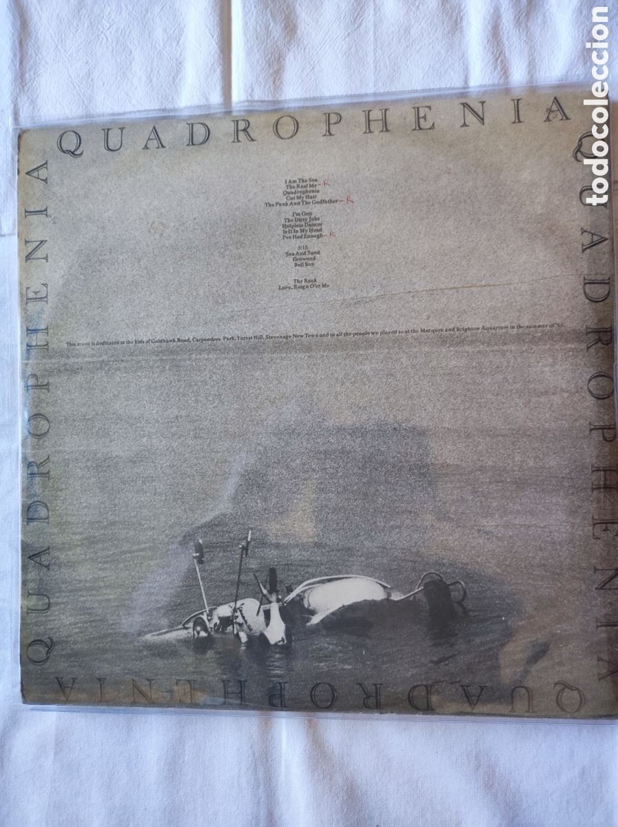 Discos de vinilo: THE WHO - QUADROPHENIA - Foto 4