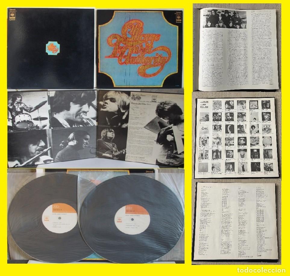Discos de vinilo: Chicago Transit Authority 1970 - 1&ordm; LP !! 2LPs SOLIDA DOBLE CARPETA, ORIG JAPAN EDIT !! TODO EXC