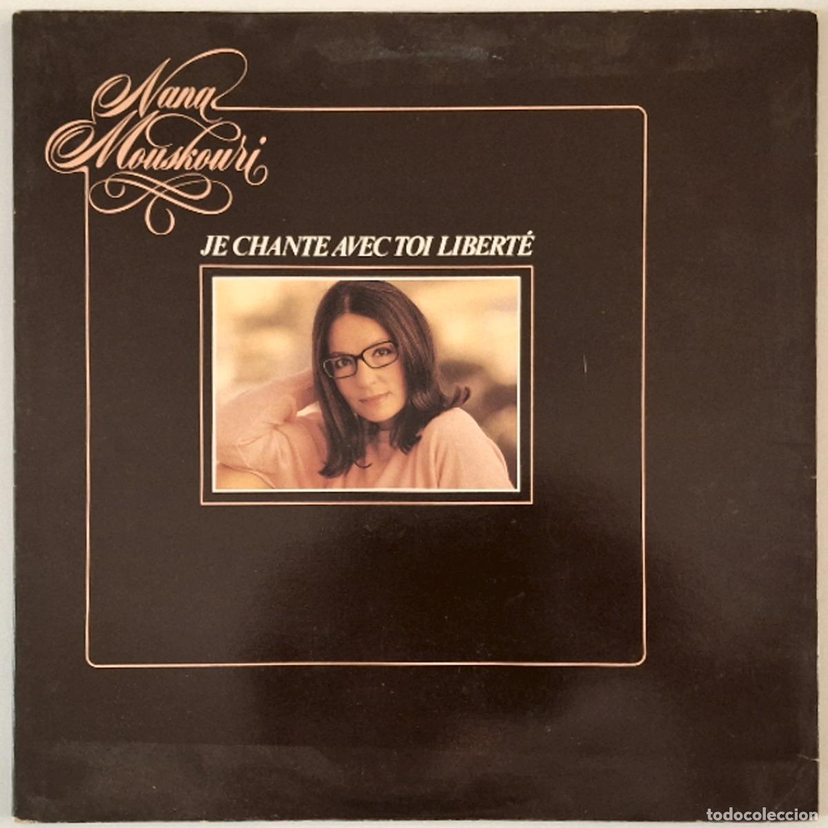 Discos de vinil: Nana Mouskouri - Je chante avec toi