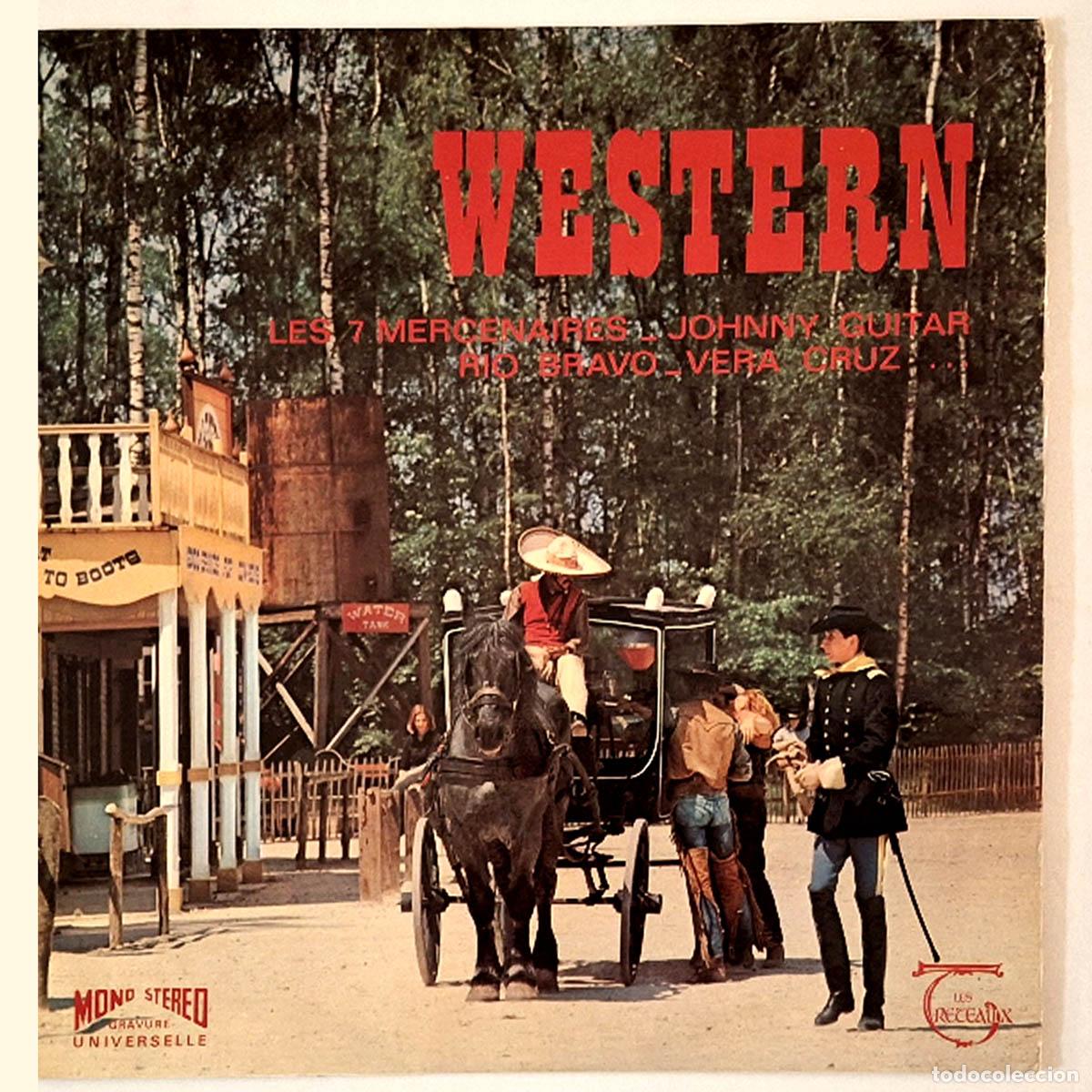 Discos de vinilo: Westernm M&uacute;sica de cine del oeste