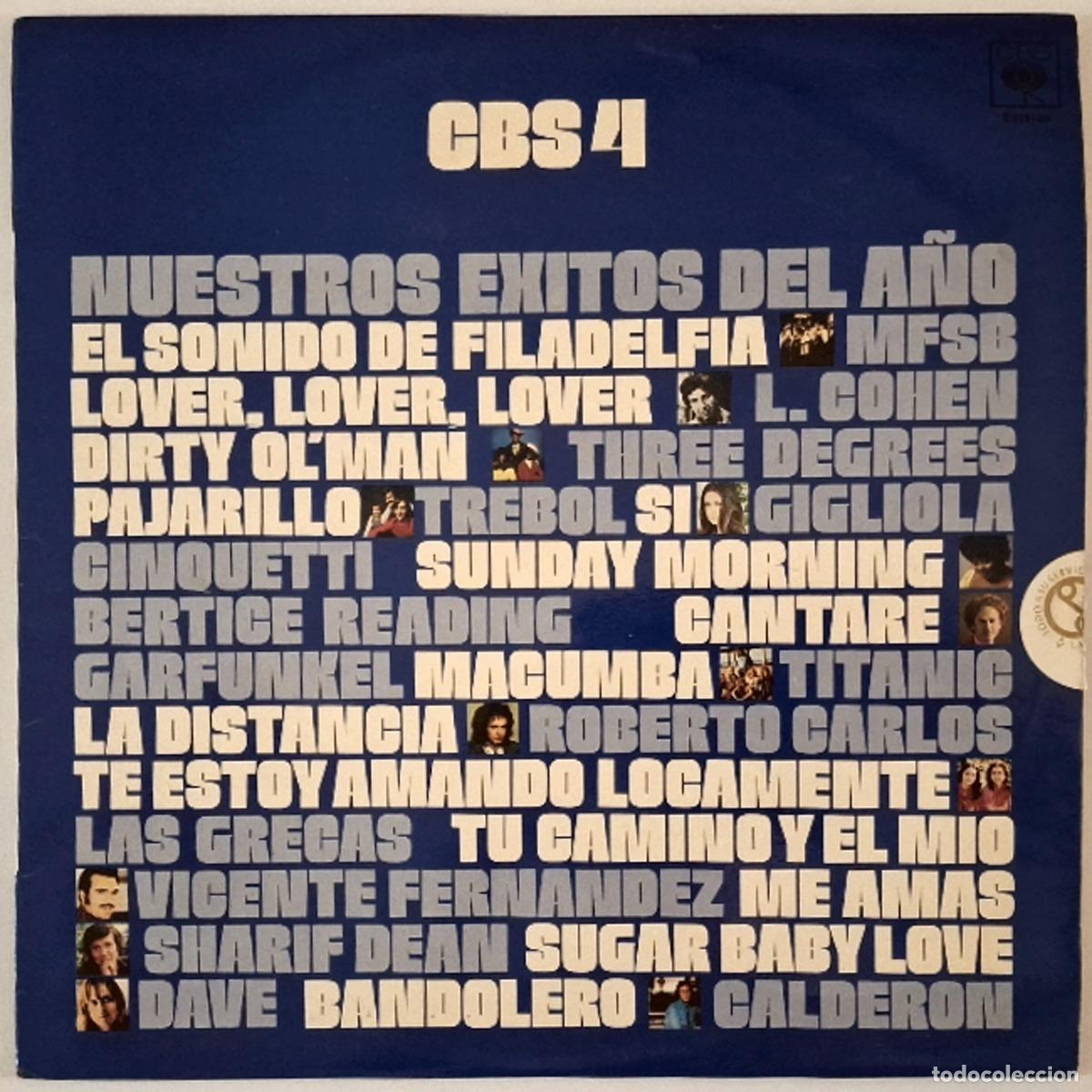 Discos de vinilo: CBS 4 - Nuestros &eacute;xitos del a&ntilde;o - Foto 1