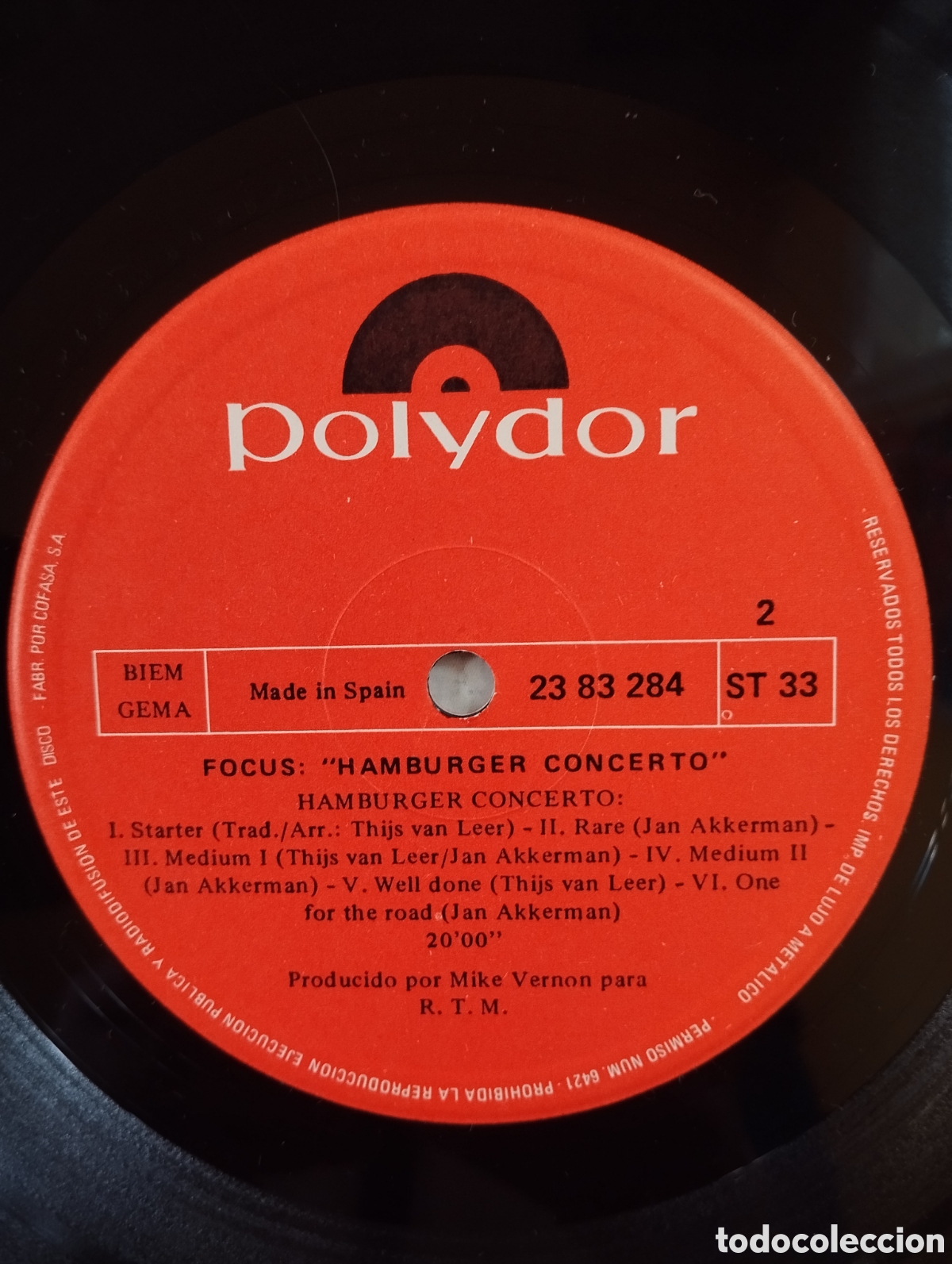 Discos de vinilo: Focus - Hamburger Concerto - LP - Foto 9