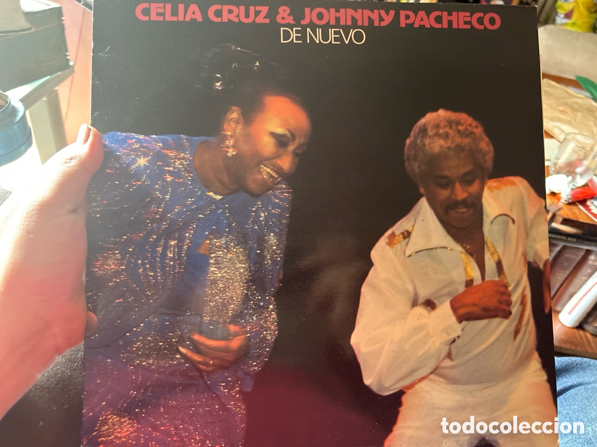Discos de vinilo: Celia Cruz & johnny Pacheco de nuevo. Lp vinilo