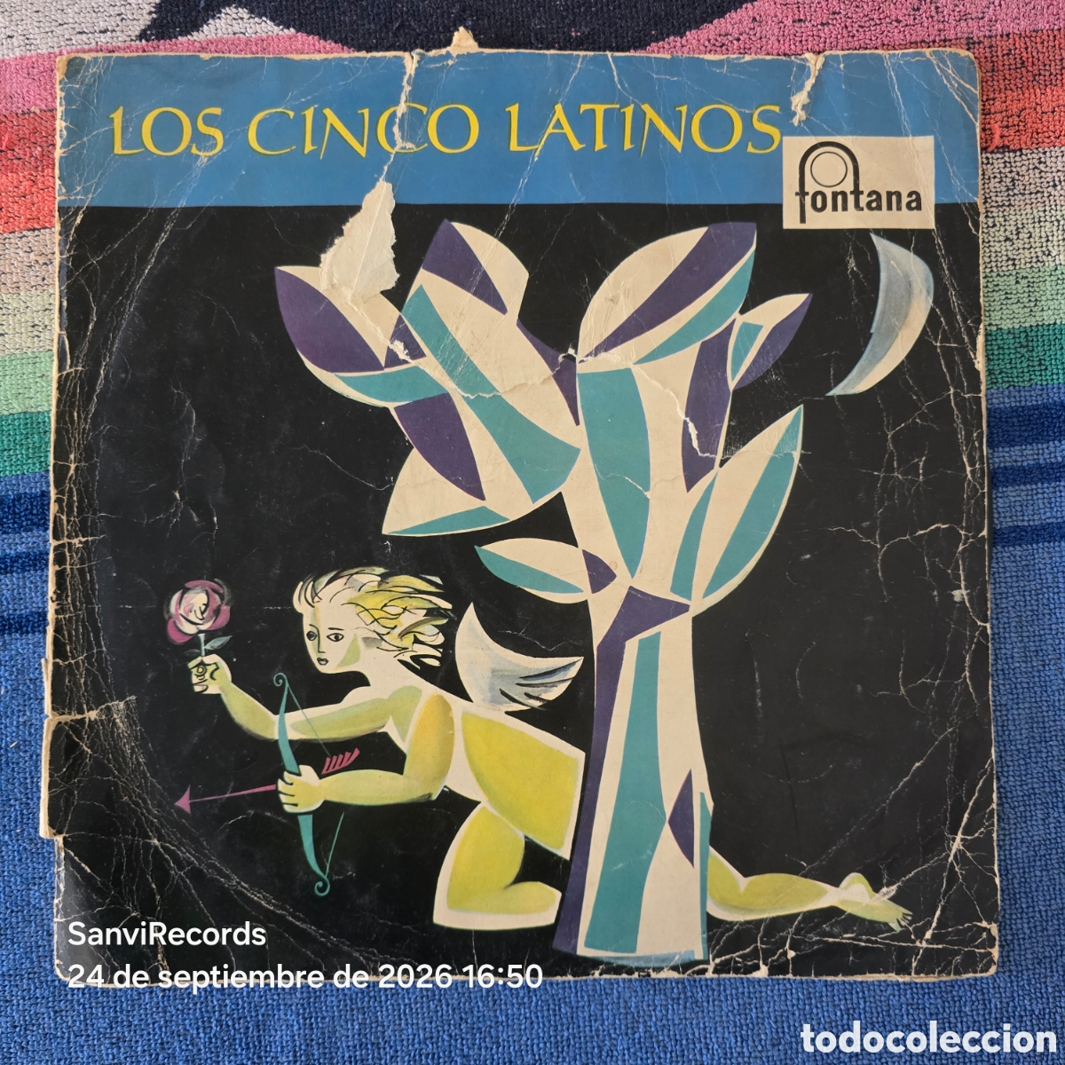 Discos de vinilo: [LP] LOS CINCO LATINOS: &iexcl;MARAVILLOSO, MARAVILLOSO! (FONTANA) (1958)