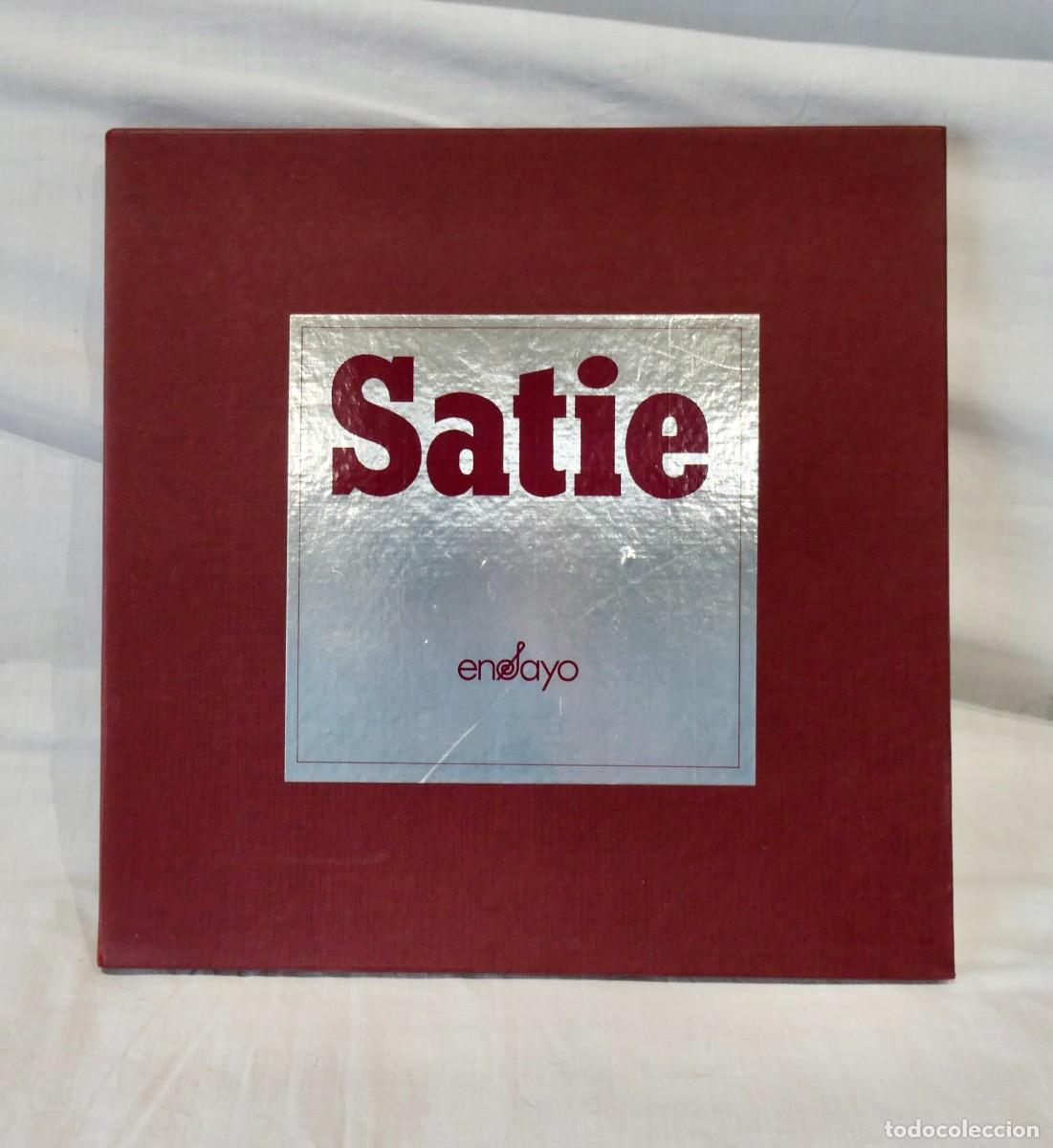 Discos de vinilo: ERIK SATIE - OBRAS PARA PIANO / LAURENCE ALLIX - CAJA VINILOS LP - ENSAYO 1969