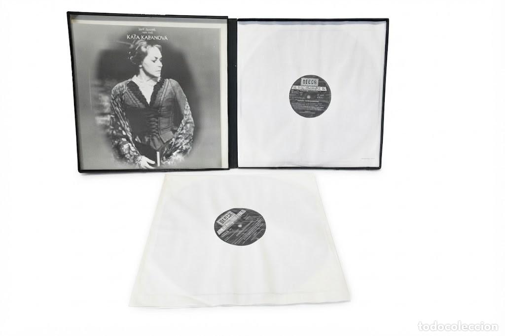 Discos de vinilo: LEOS JANACEK KATA KABANOVA - SODERSTROM MACKERRAS - CAJA VINILOS LP DECCA 1982 - Foto 2