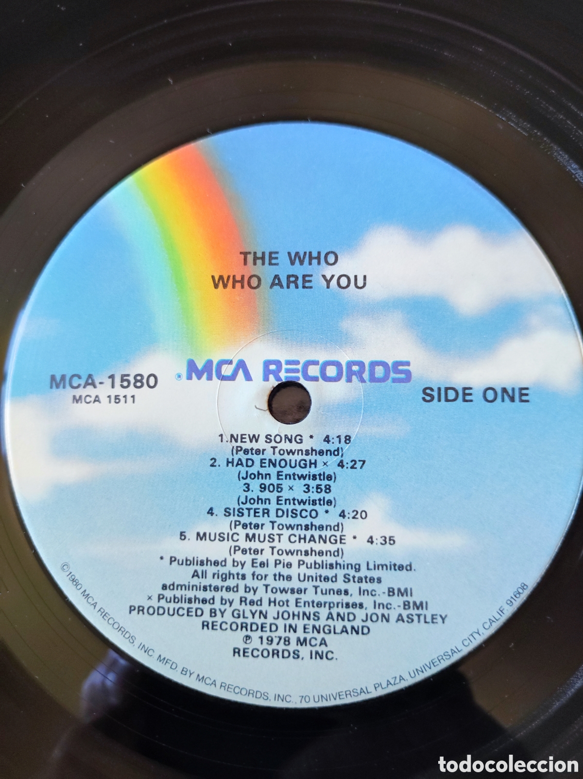 Discos de vinilo: THE WHO - WHO ARE YOU - Foto 3