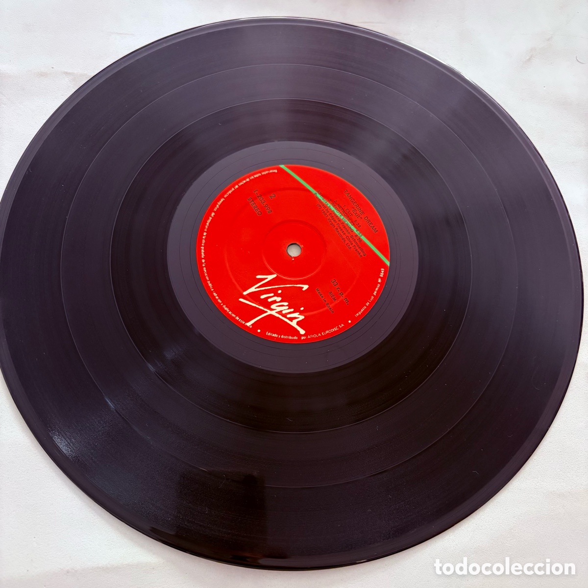 Discos de vinilo: lp Tangerine Dream &ndash; Exit edicion espa&ntilde;ola de 1981 - Foto 3