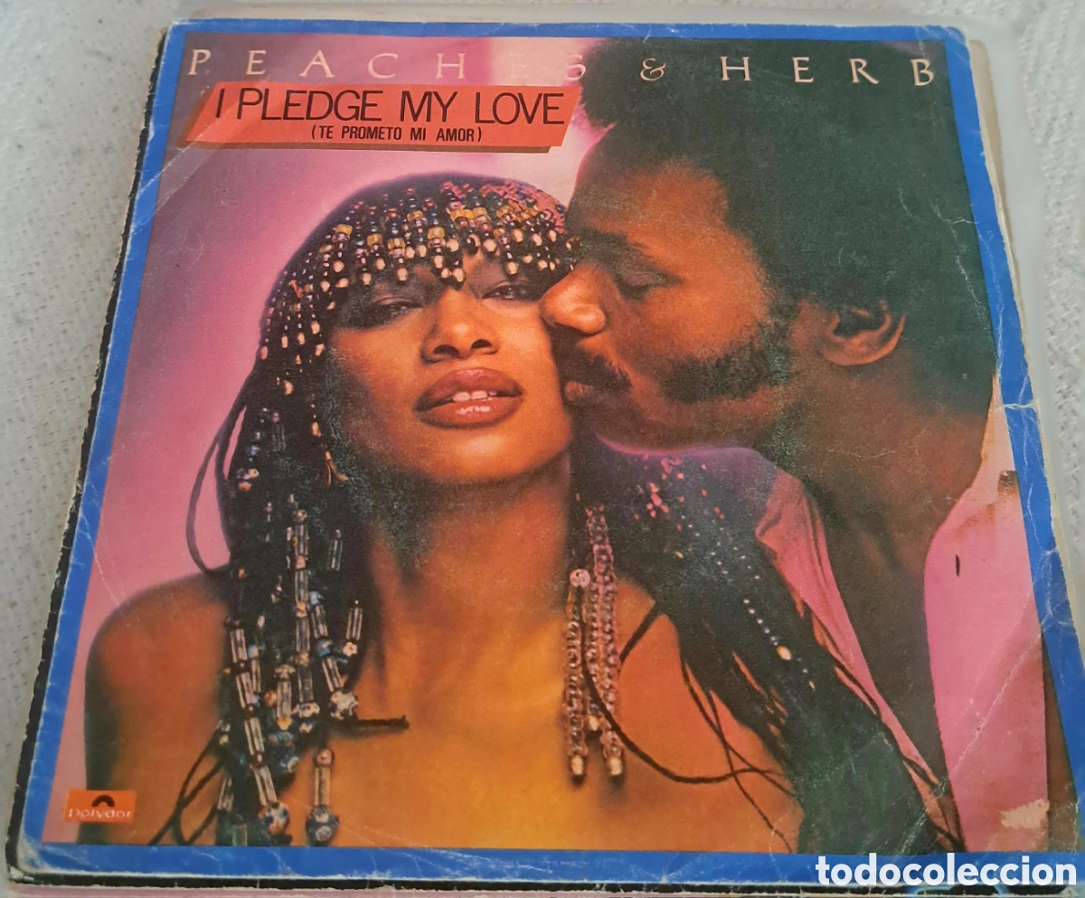Discos de vinilo: Peaches & Herb I predge my love - Foto 1