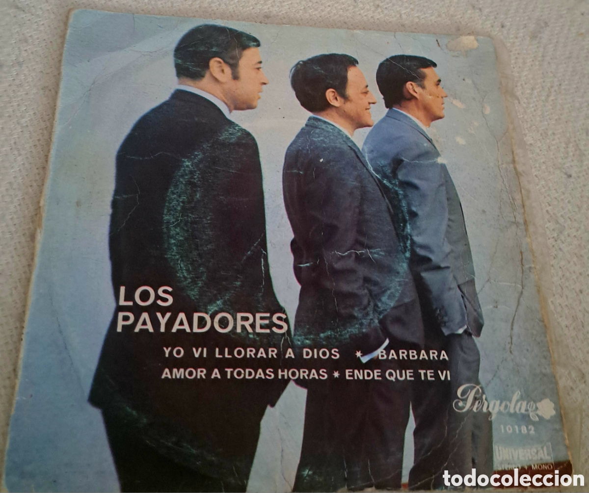Discos de vinilo: Los Payadores yo vi llorar a dios
