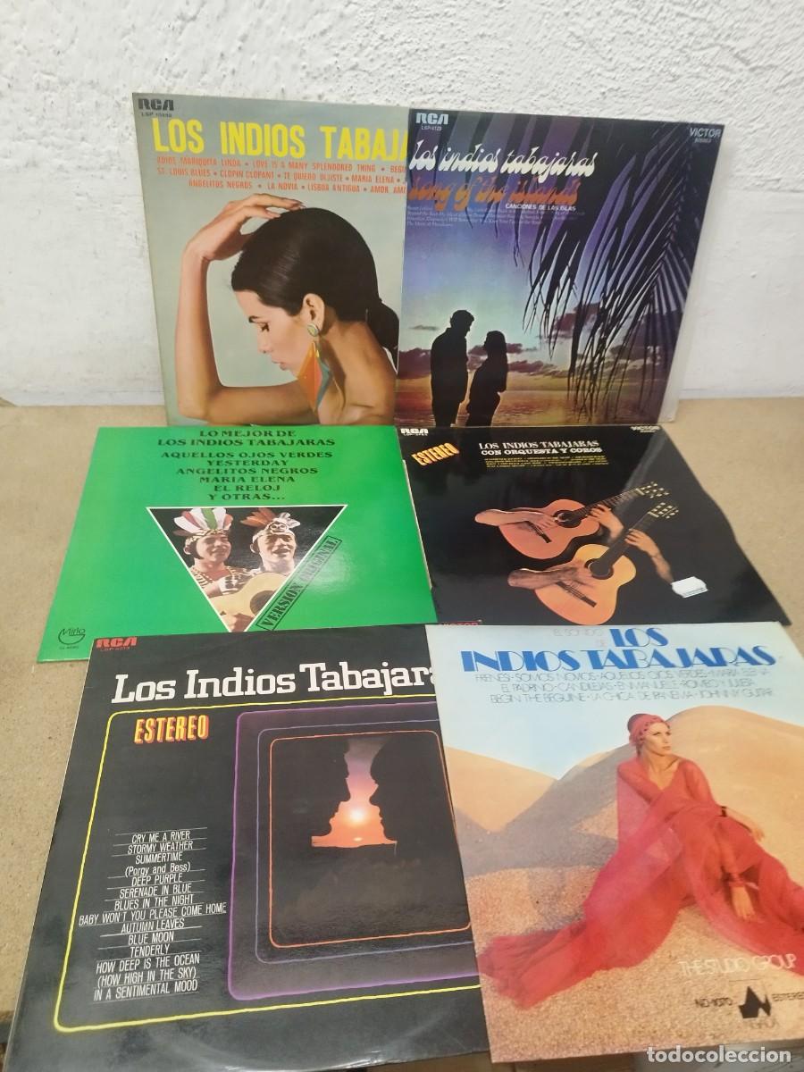Discos de vinilo: Lote 6 Discos Vinilo LP - Los Indios Tabajaras (Ediciones RCA Victor Vintage).