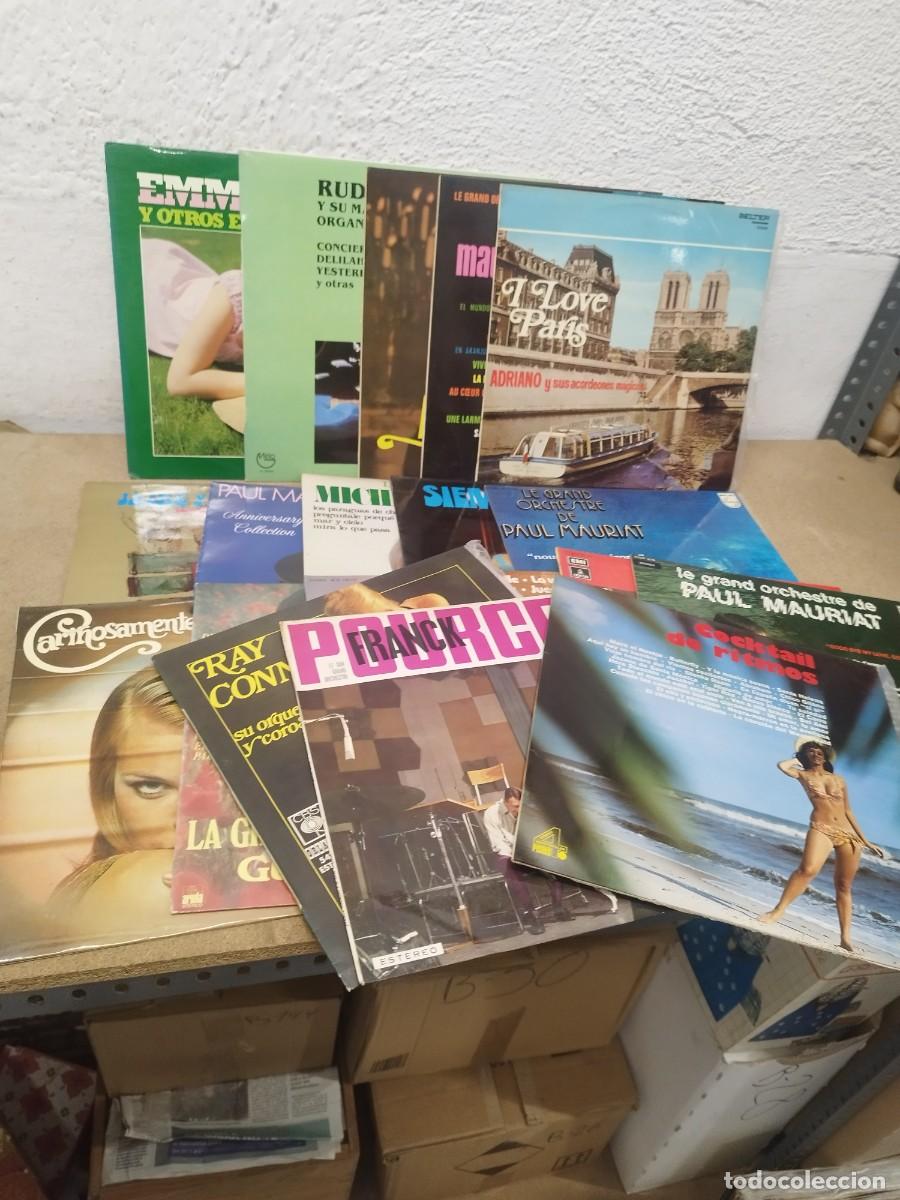 Discos de vinilo: Lote 19 Discos Vinilo LP - Grandes Orquestas (Paul Mauriat, Ray Conniff y m&aacute;s).