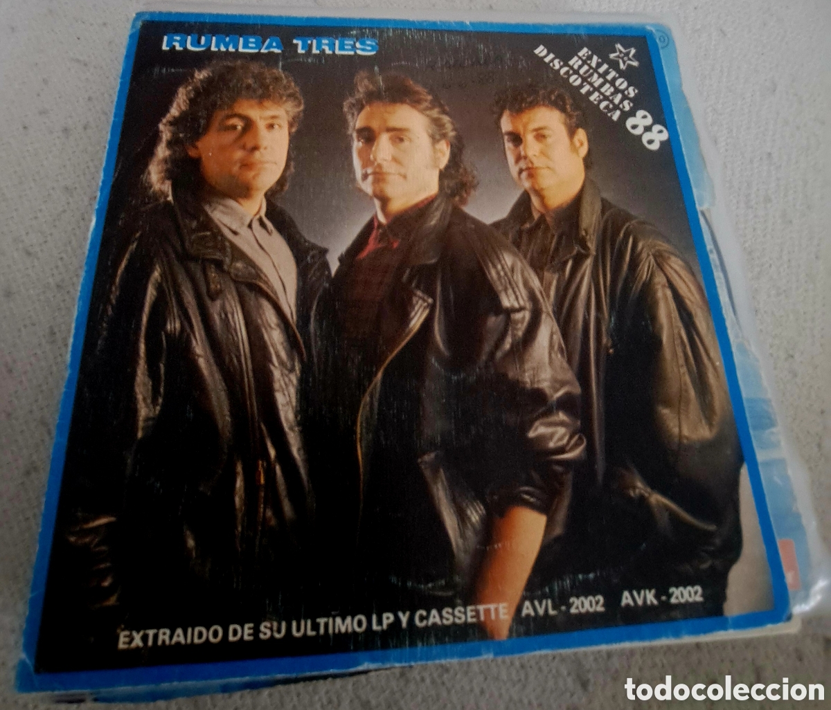 Discos de vinilo: Rumba tres exitos rumbas 88 discoteca