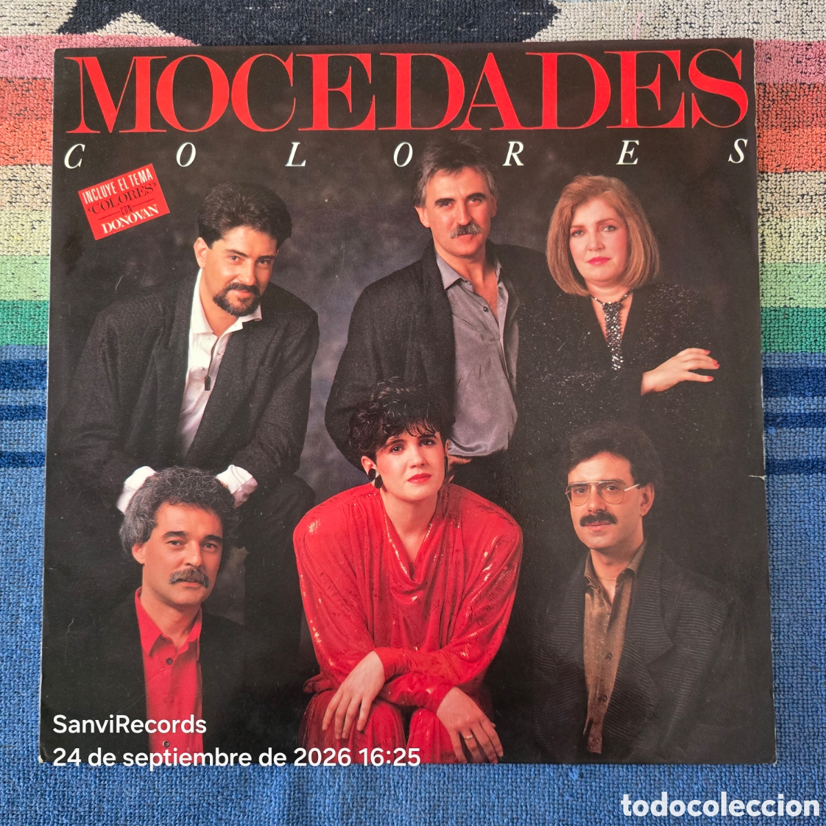 Discos de vinilo: [LP] MOCEDADES: COLORES (CBS) (1986)