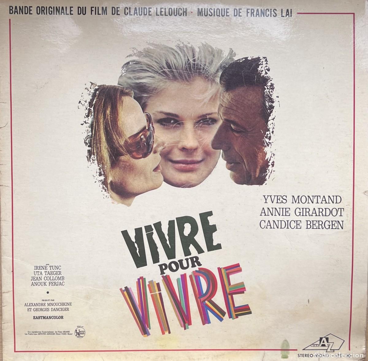Discos de vinilo: Francis Lai &ndash; Vivre Pour Vivre (BSO) - LP 12&rdquo; FRANCIA 1967