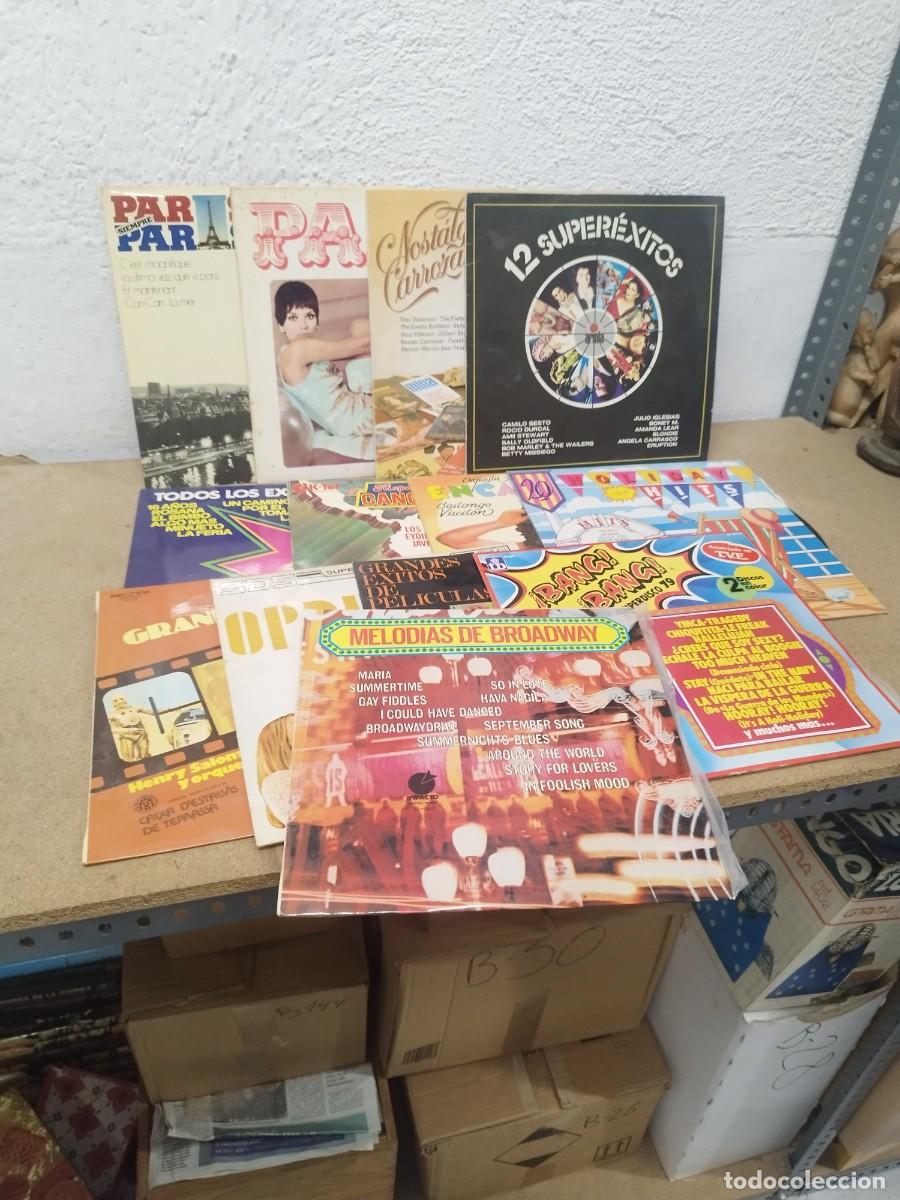 Discos de vinilo: Lote 13 Vinilos LP Vintage &ndash; Grandes &Eacute;xitos A&ntilde;os 70/80 (Melod&iacute;as de Broadway, 12 Super&eacute;xitos Ariola.