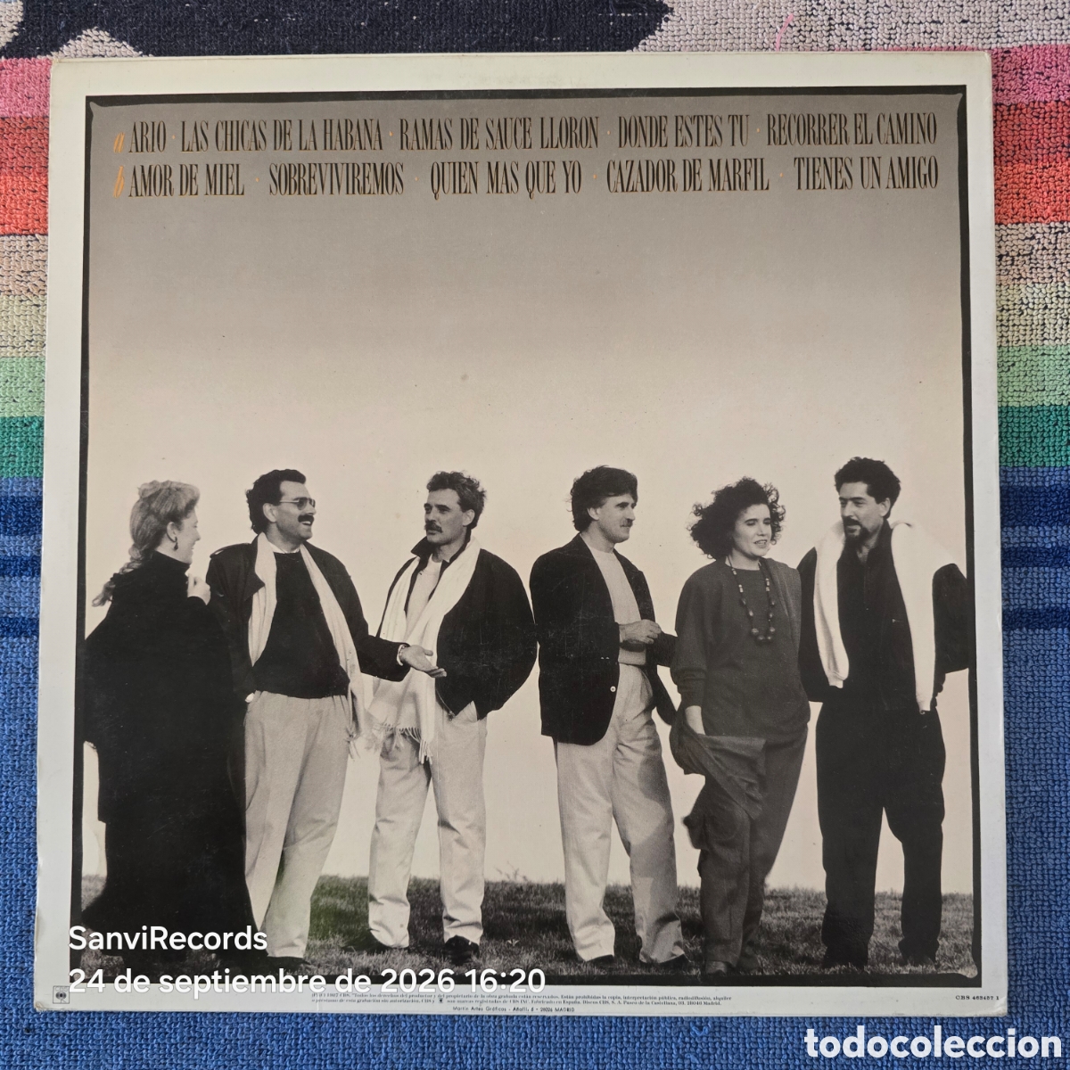 Discos de vinilo: [LP] MOCEDADES: SOBREVIVIREMOS (CBS) (1987) - Foto 4