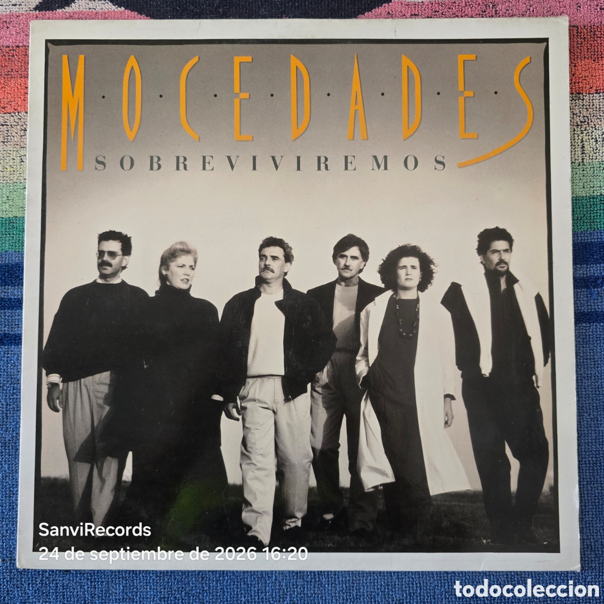 Discos de vinilo: [LP] MOCEDADES: SOBREVIVIREMOS (CBS) (1987)