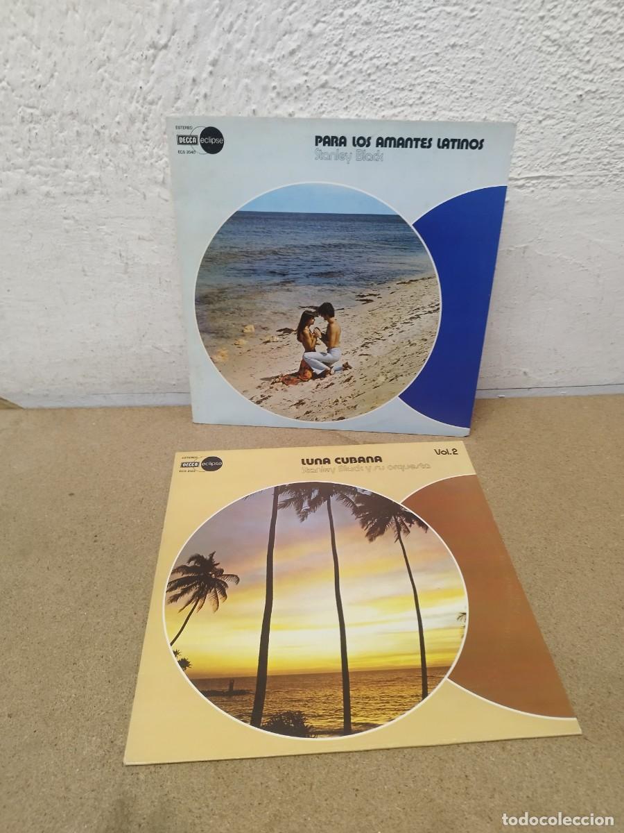 Discos de vinilo: Lote 2 Vinilos LP - Stanley Black / Ritmos Latinos (Decca Eclipse). - Foto 1