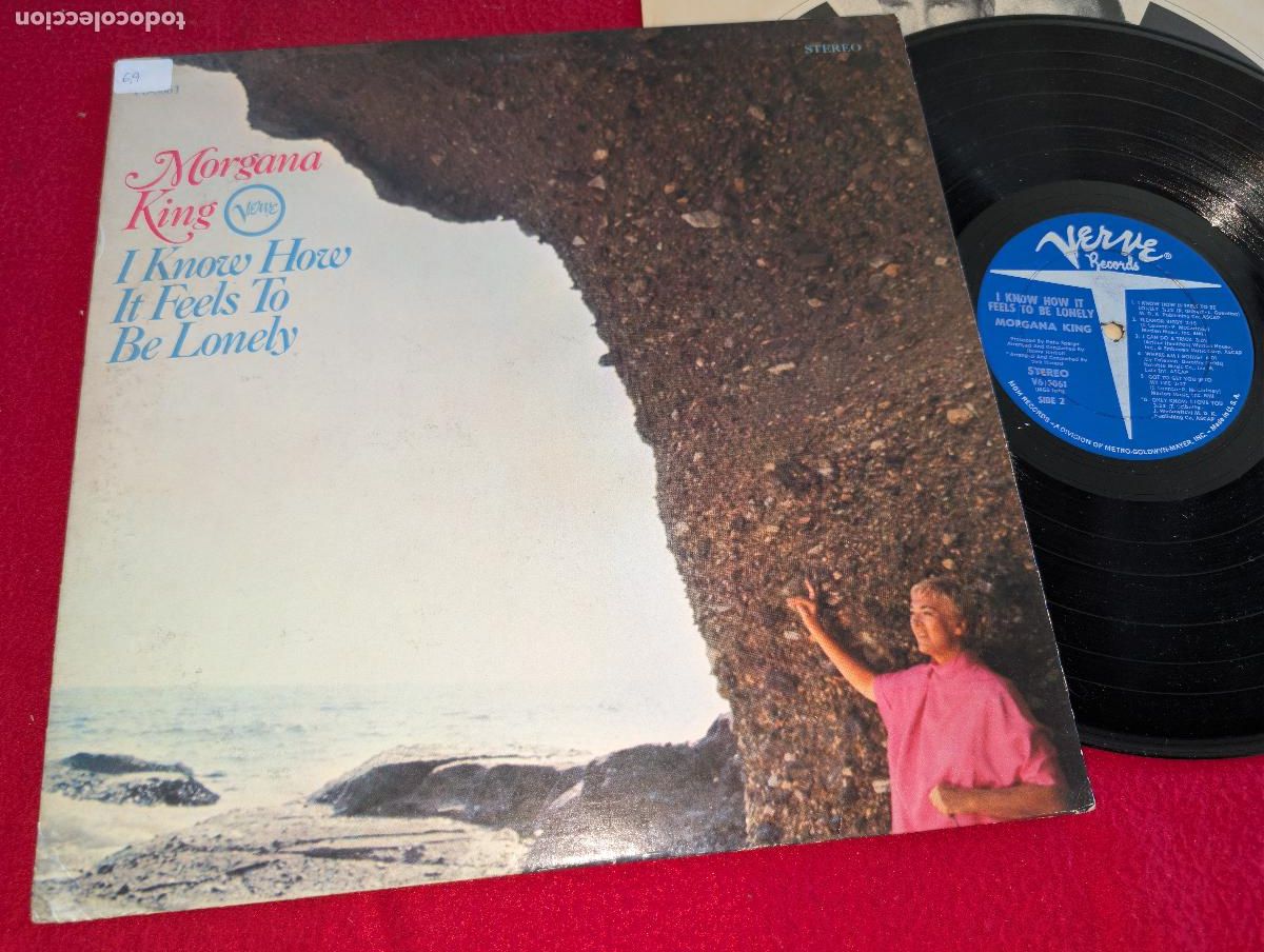 Discos de vinilo: MORGANA KING I know how It feels to be lonely LP 1968 Verve USA US JAZZY PETE SPARGO
