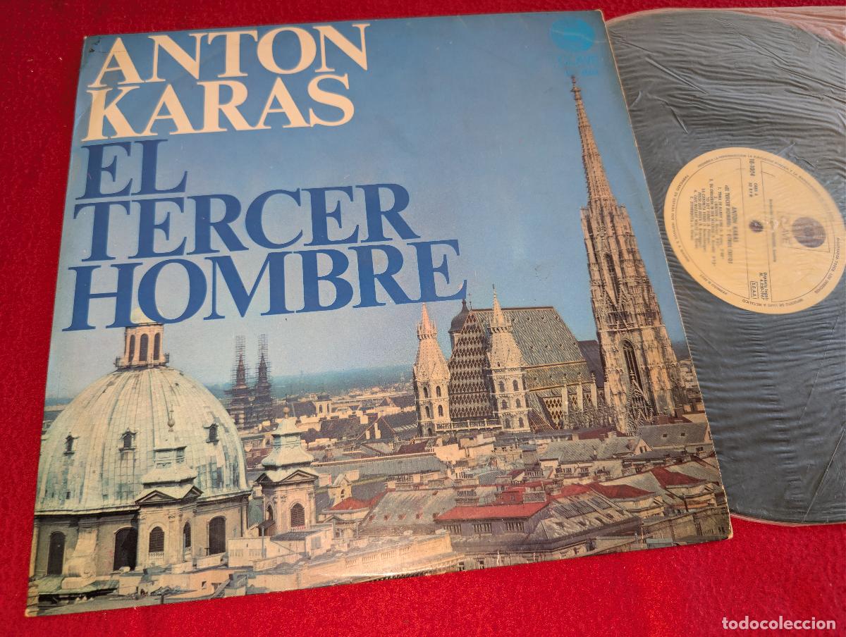 Discos de vinilo: ANTON KARAS El tercer hombre y otros exitos BSO OST LP 1967 Clave ESPA&Ntilde;A SPAIN
