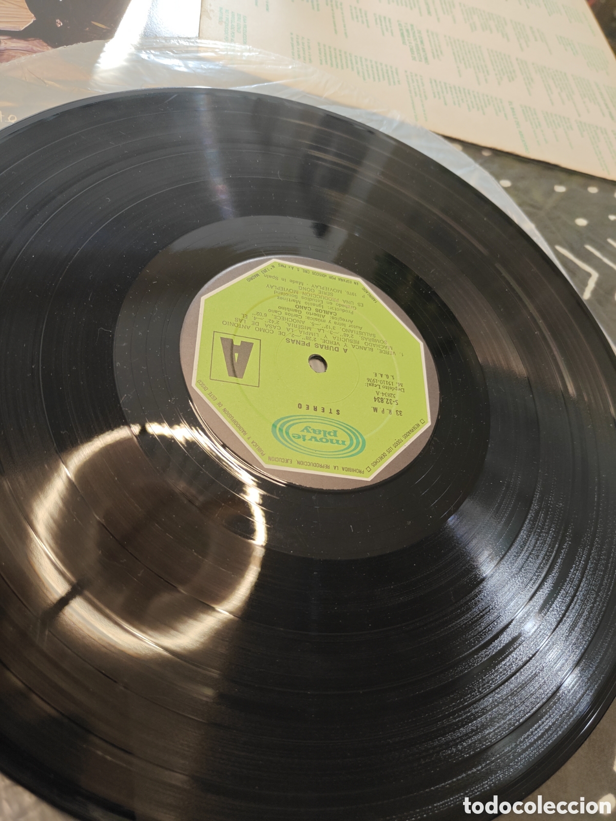 Discos de vinilo: Carlos Cano &ndash; A duras penas | Disco de vinilo LP - Foto 4
