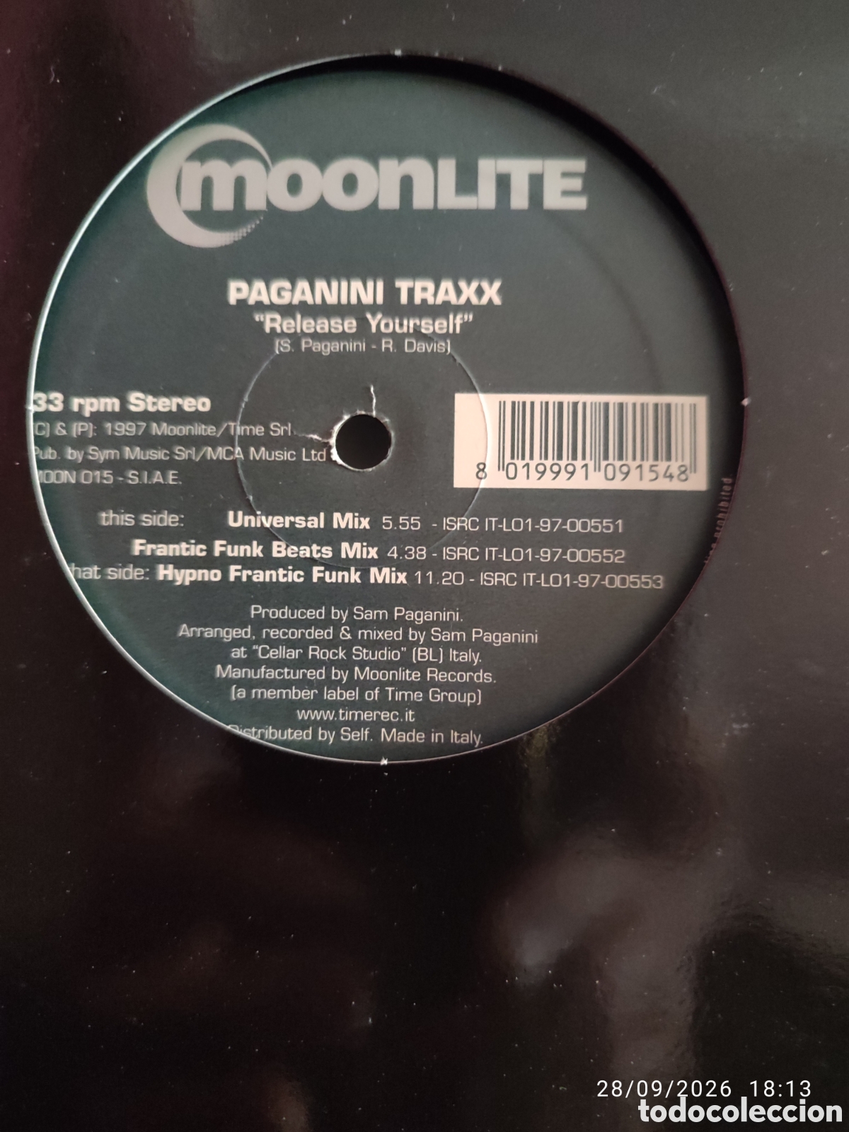 Discos de vinilo: Paganini Traxx &ndash; Release Yourself - Foto 2