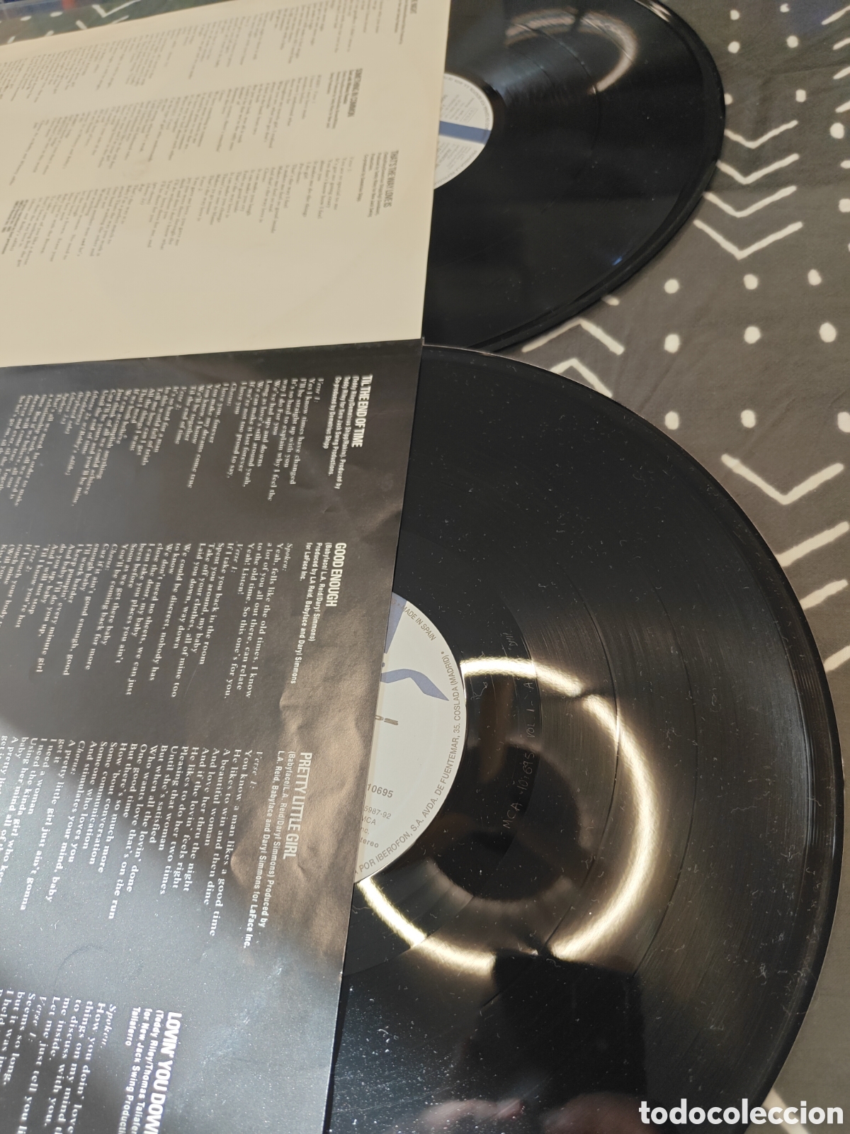 Discos de vinilo: Bobby Brown &ndash; Bobby | Vinilo LP 1992 - Foto 2