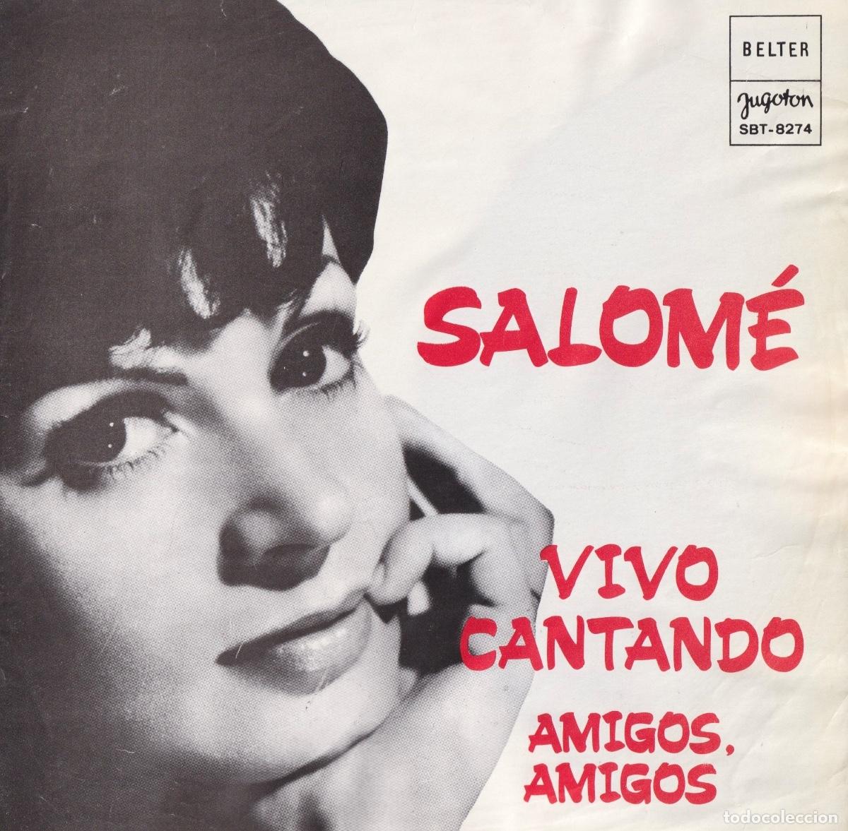 Discos de vinilo: LIQUIDACI&Oacute;N - EUROVISI&Oacute;N &acute;69 - SALOM&Eacute; - Vivo cantando - Made in YUGOSLAVIA