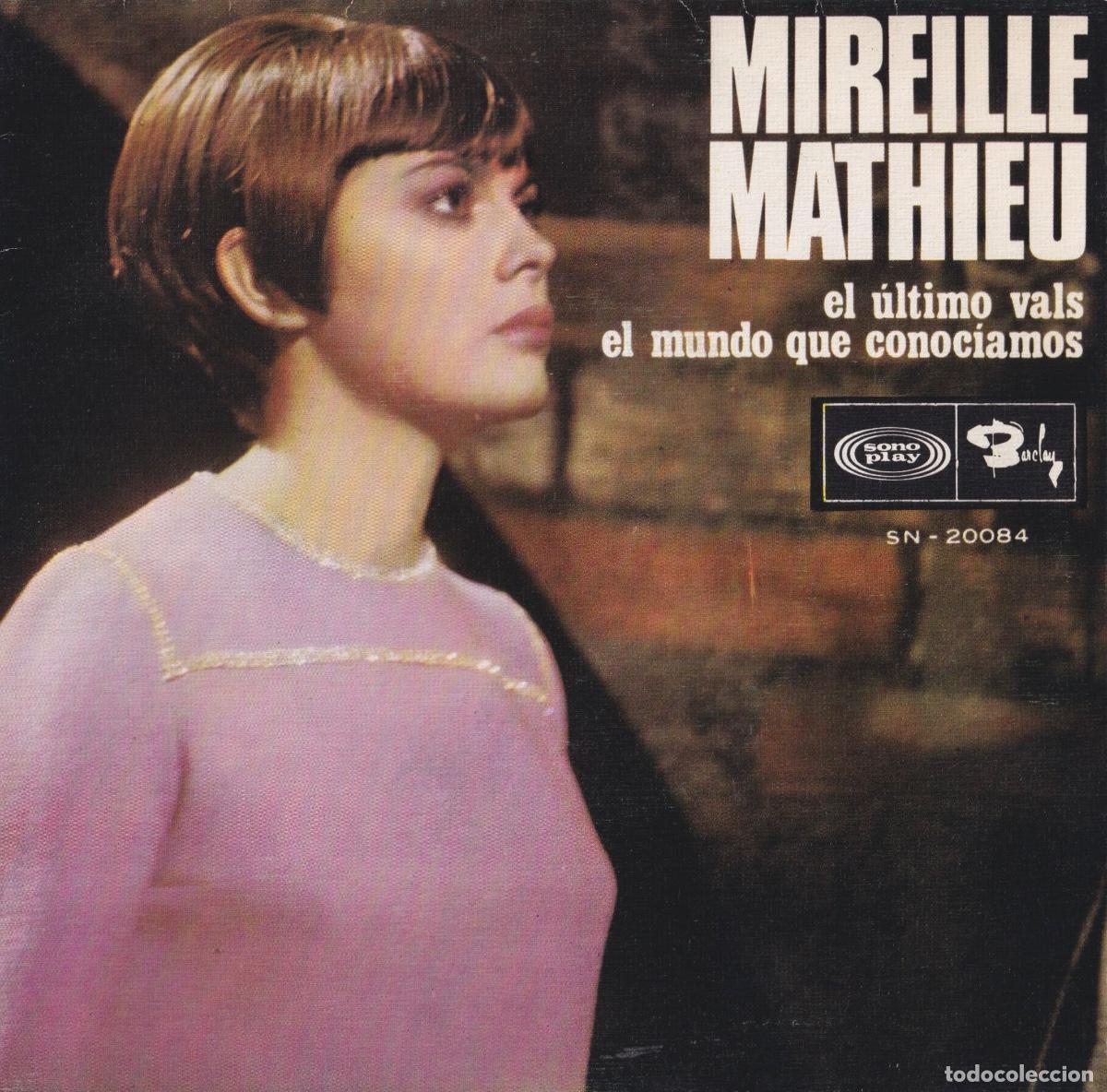 Discos de vinilo: LIQUIDACI&Oacute;N - MIREILLE MATHIEU - El &uacute;ltimo vals - Editado en Espa&ntilde;a