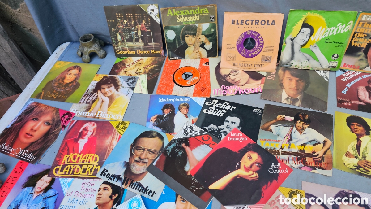 Discos de vinilo: Lote de 40 singles de vinilo - Foto 15
