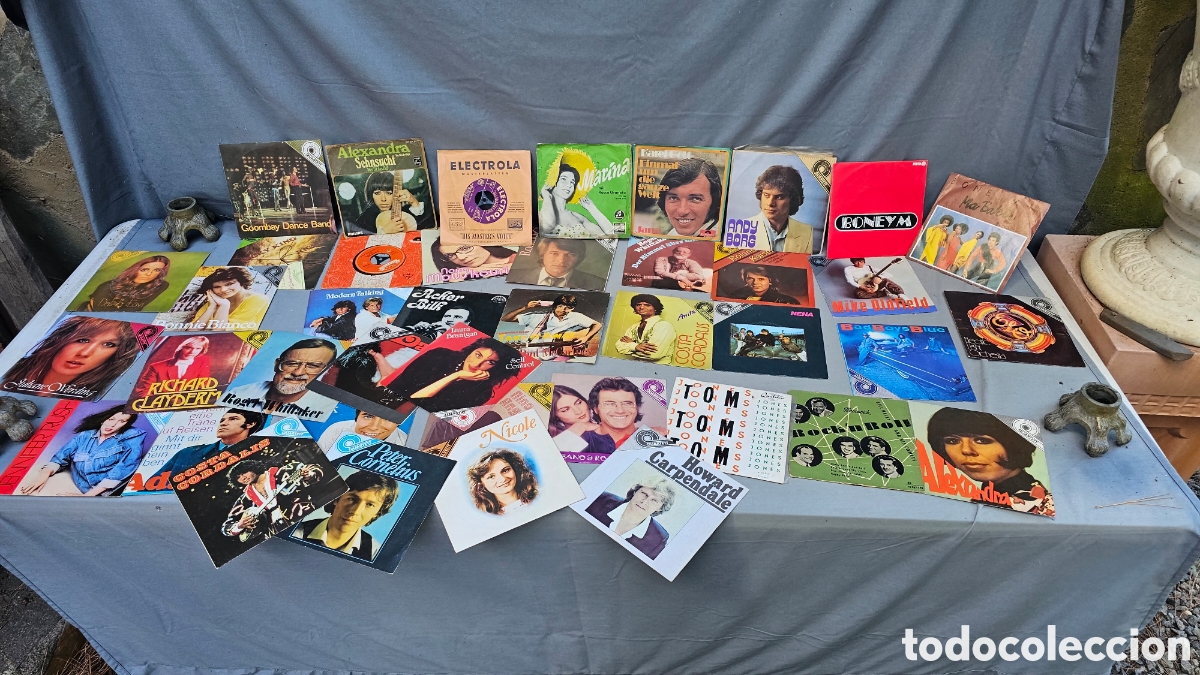 Discos de vinilo: Lote de 40 singles de vinilo - Foto 1