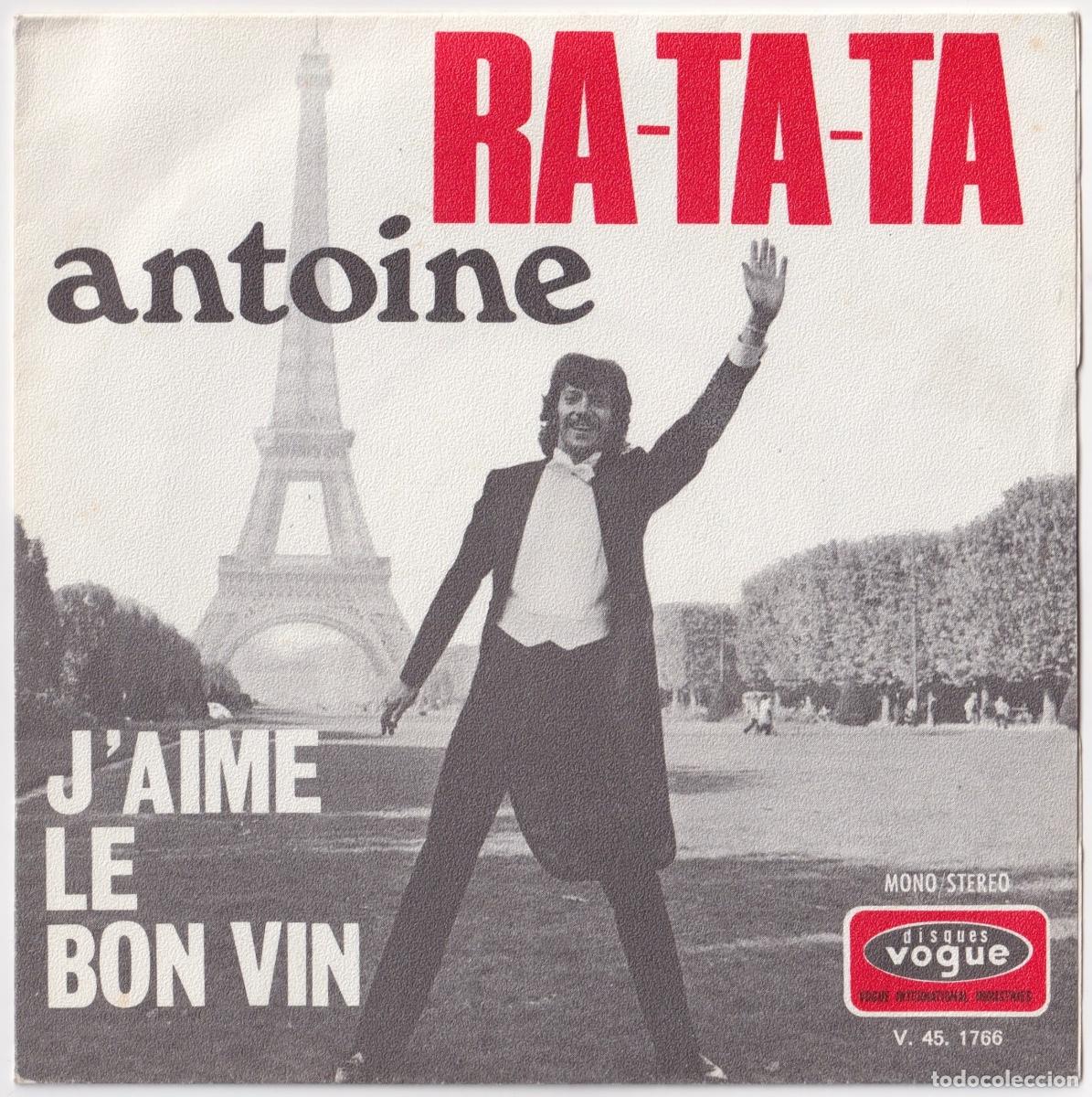 Discos de vinilo: LIQUIDACI&Oacute;N - ANTOINE - Ra-ta-ta - Made in FRANCE