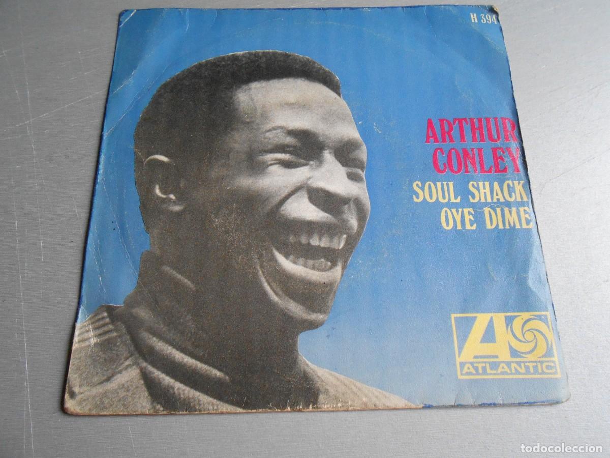 Discos de vinilo: ARTHUR CONLEY, SG, SOUL SHACK + 1, A&Ntilde;O 1968, ATLANTIC H-394