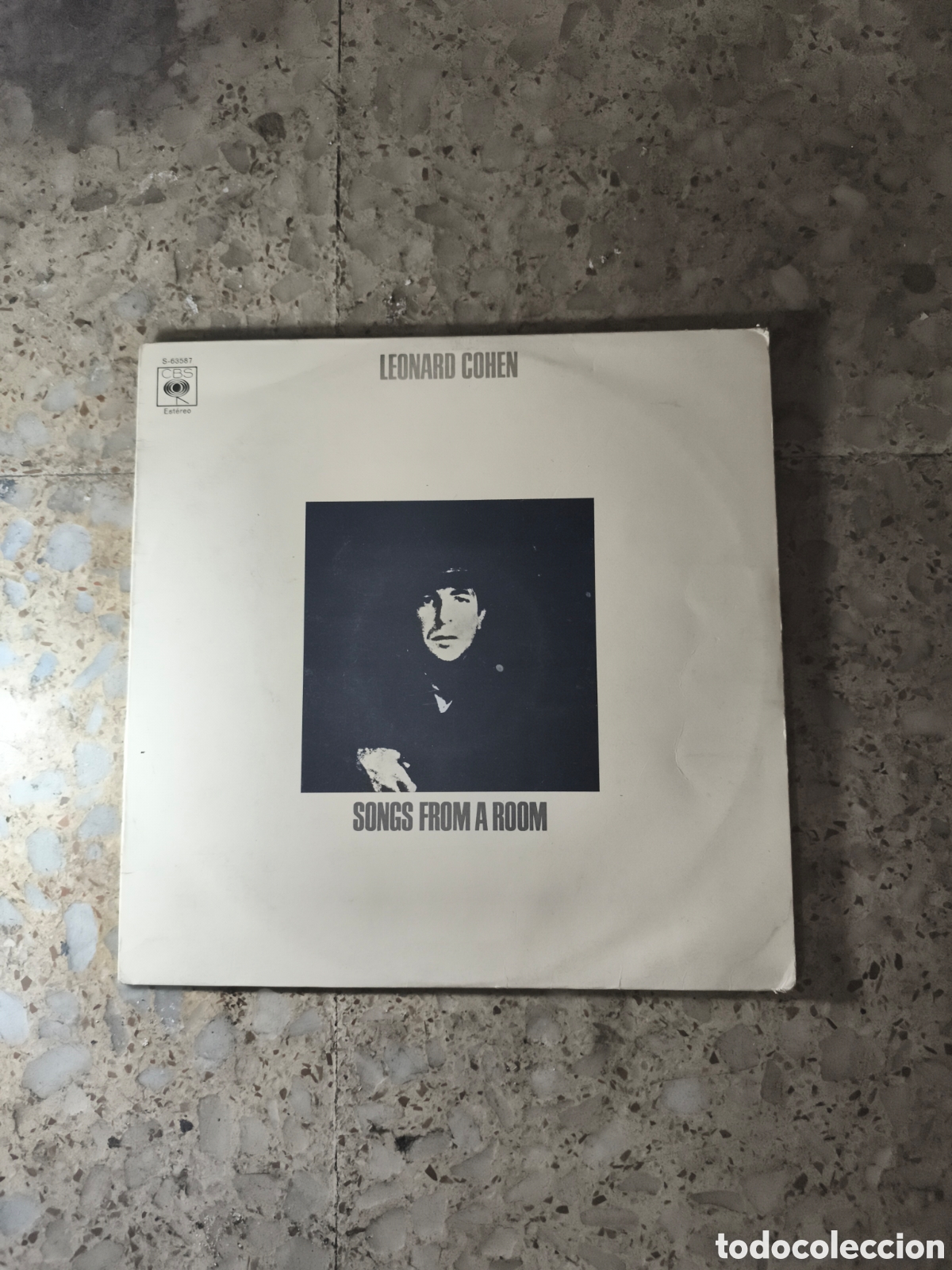 Discos de vinilo: A tiguo LP de Leonardo Cohen Song from a room