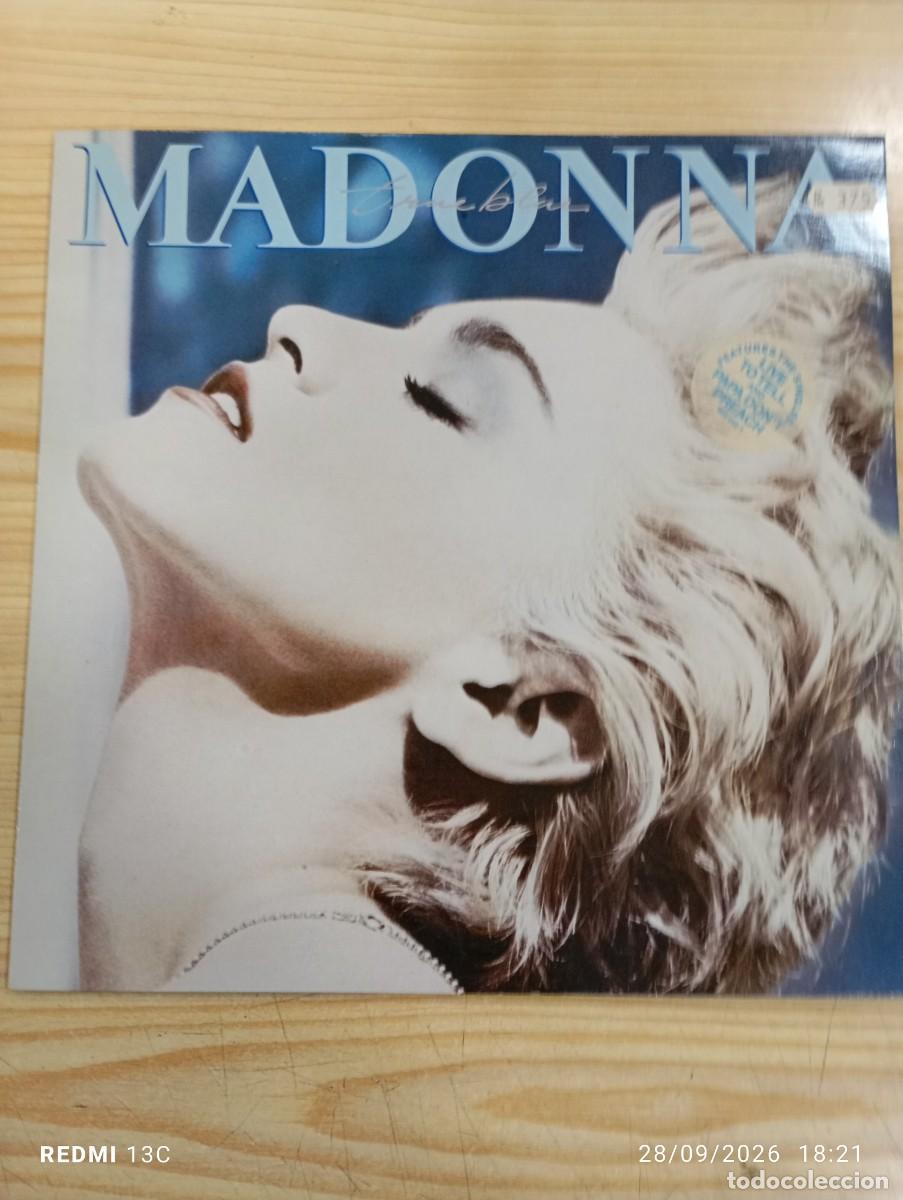 Discos de vinilo: Lp- Madonna - True Blue - Edicion Espa&ntilde;ola 1986