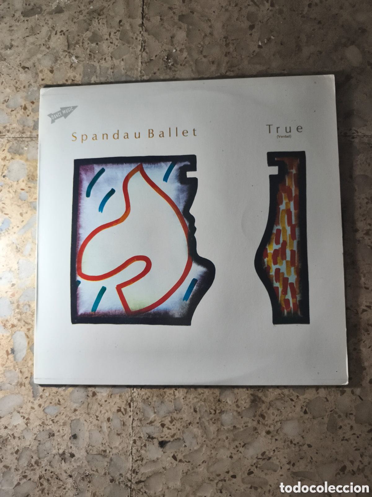 Discos de vinilo: Antiguo LP de Spandau Ballet