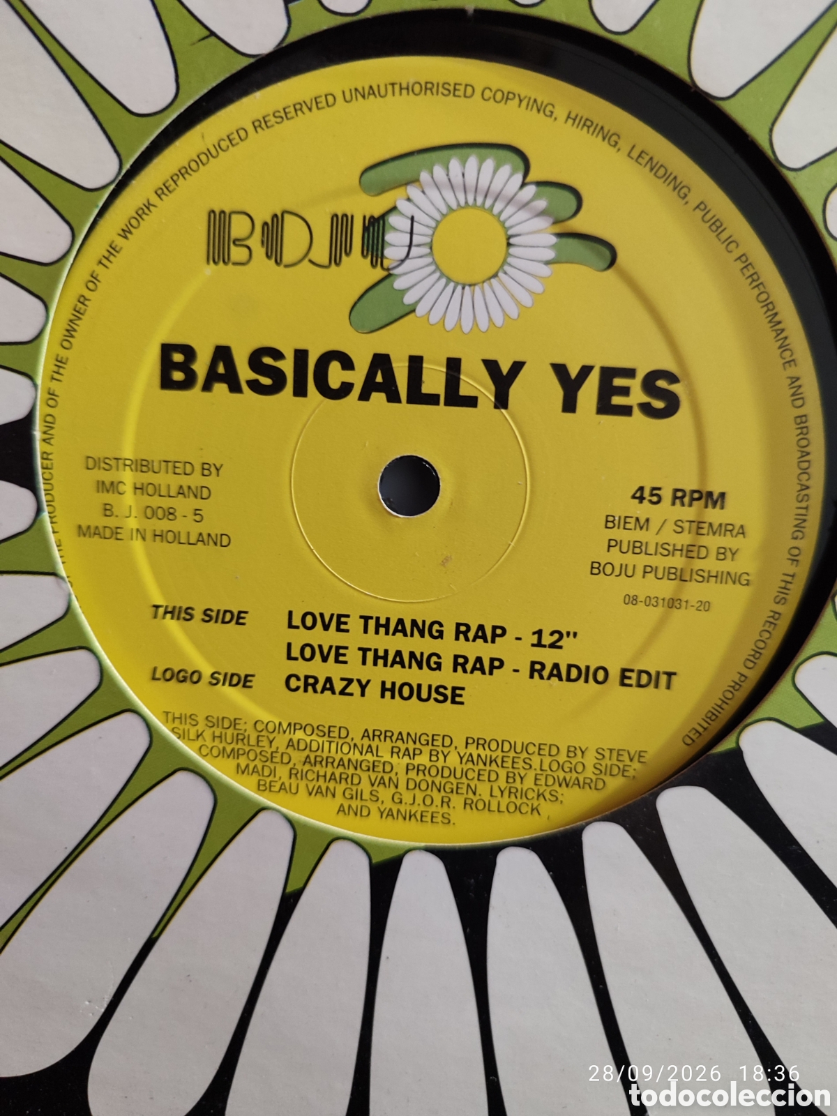Discos de vinilo: Disco de vinilo c1160k - Foto 2