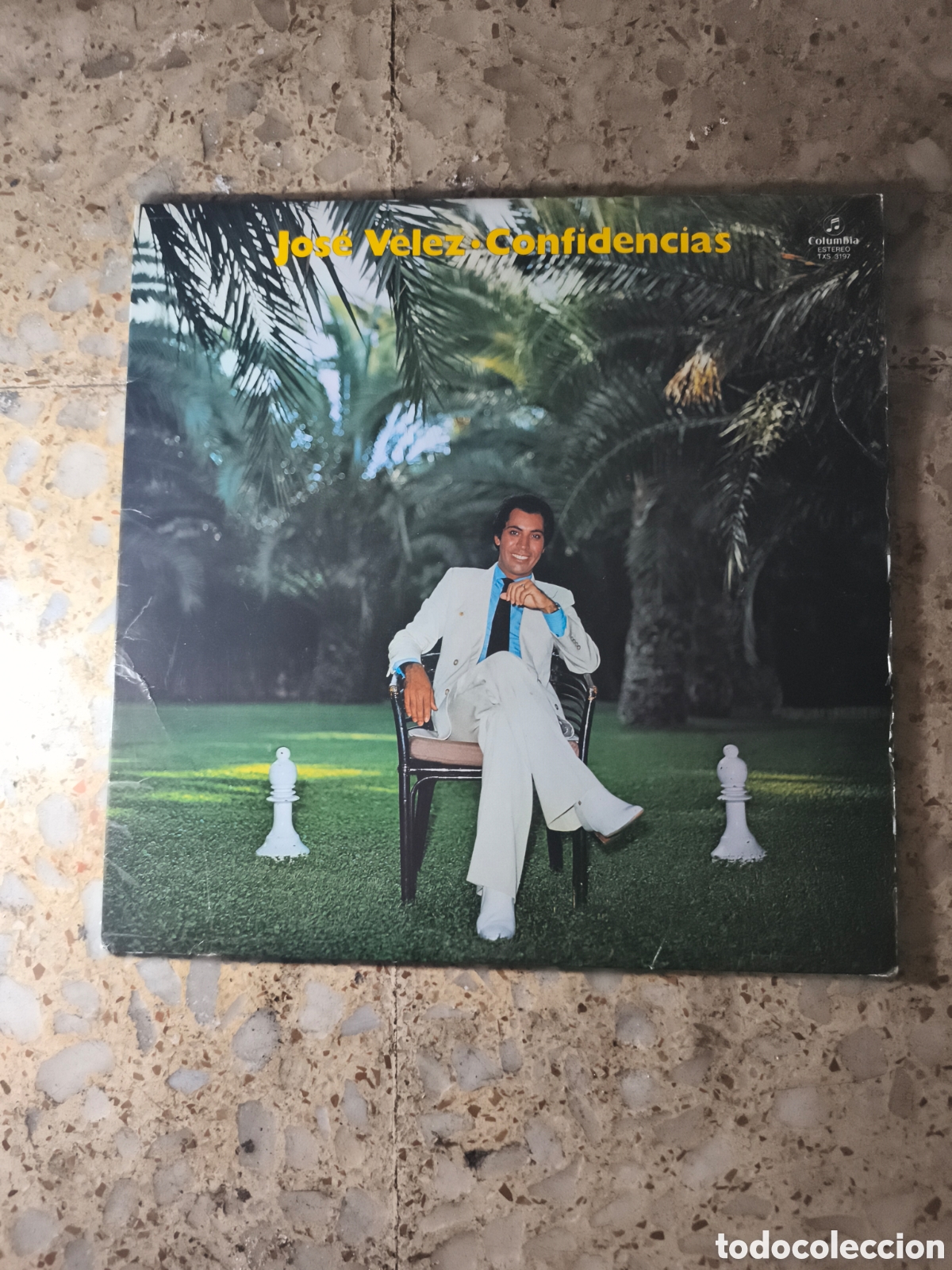 Discos de vinilo: Antiguo LP de Jos&eacute; Velez- Confidencias