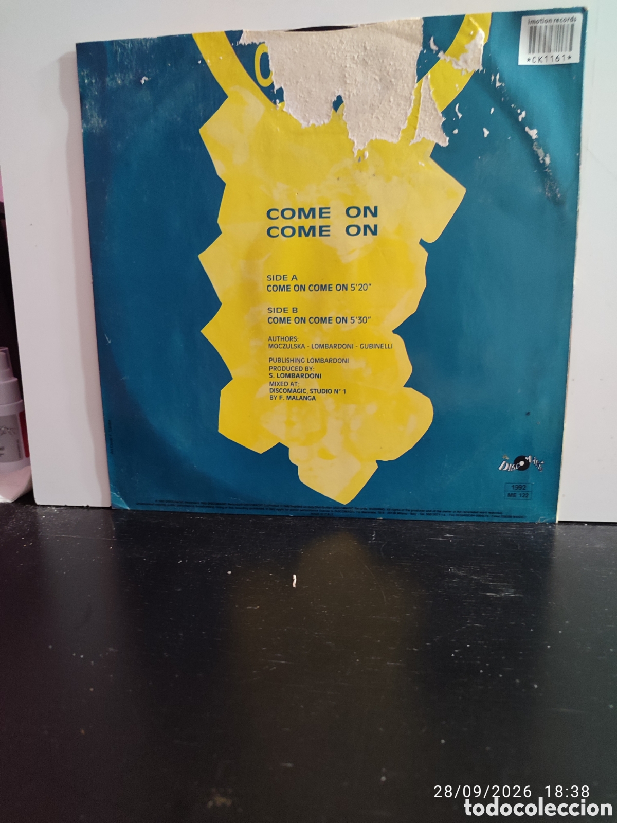 Discos de vinilo: Disco de vinilo ck1161 - Foto 2